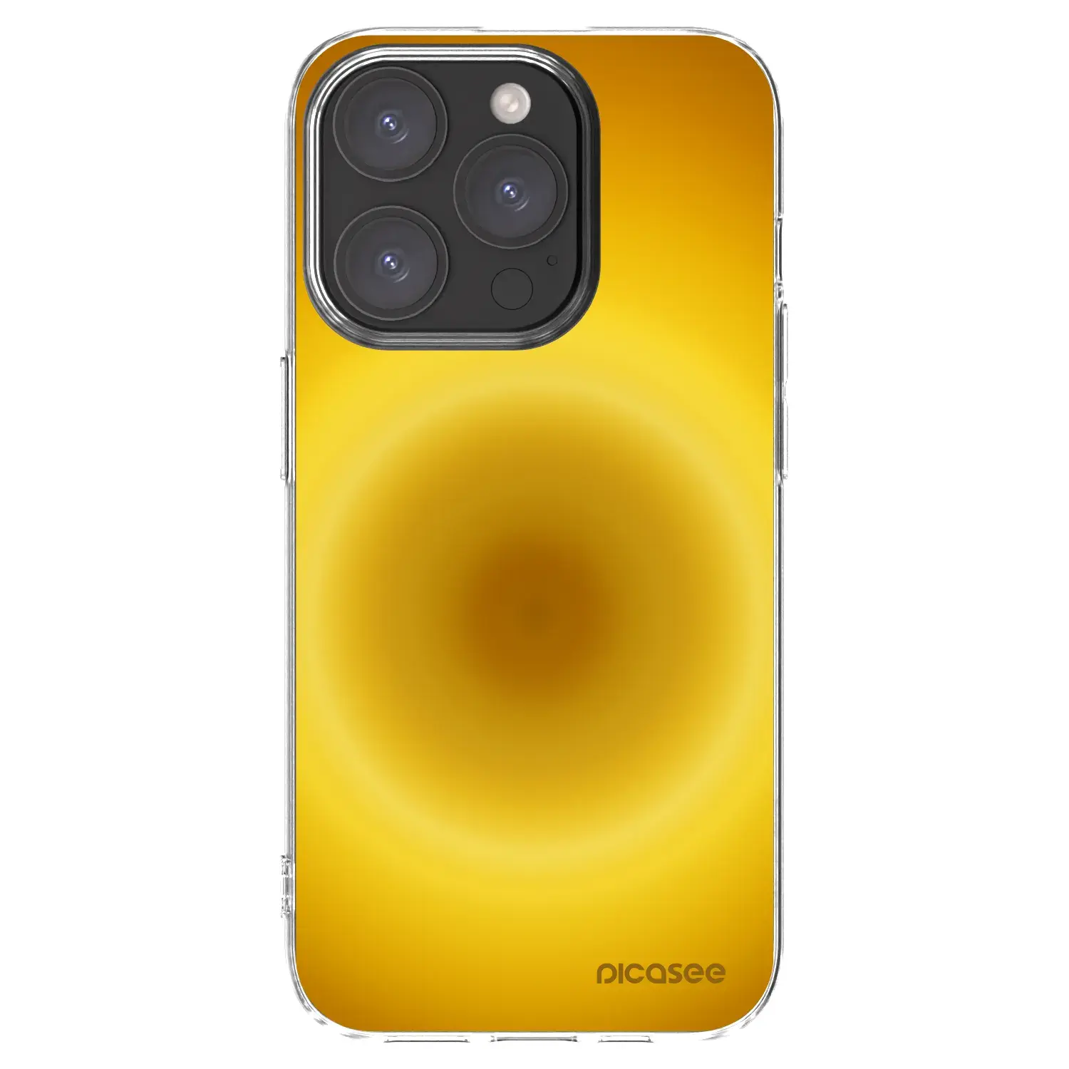 Silikonový průhledný obal pro Apple iPhone 15 Pro - Solar Pulse