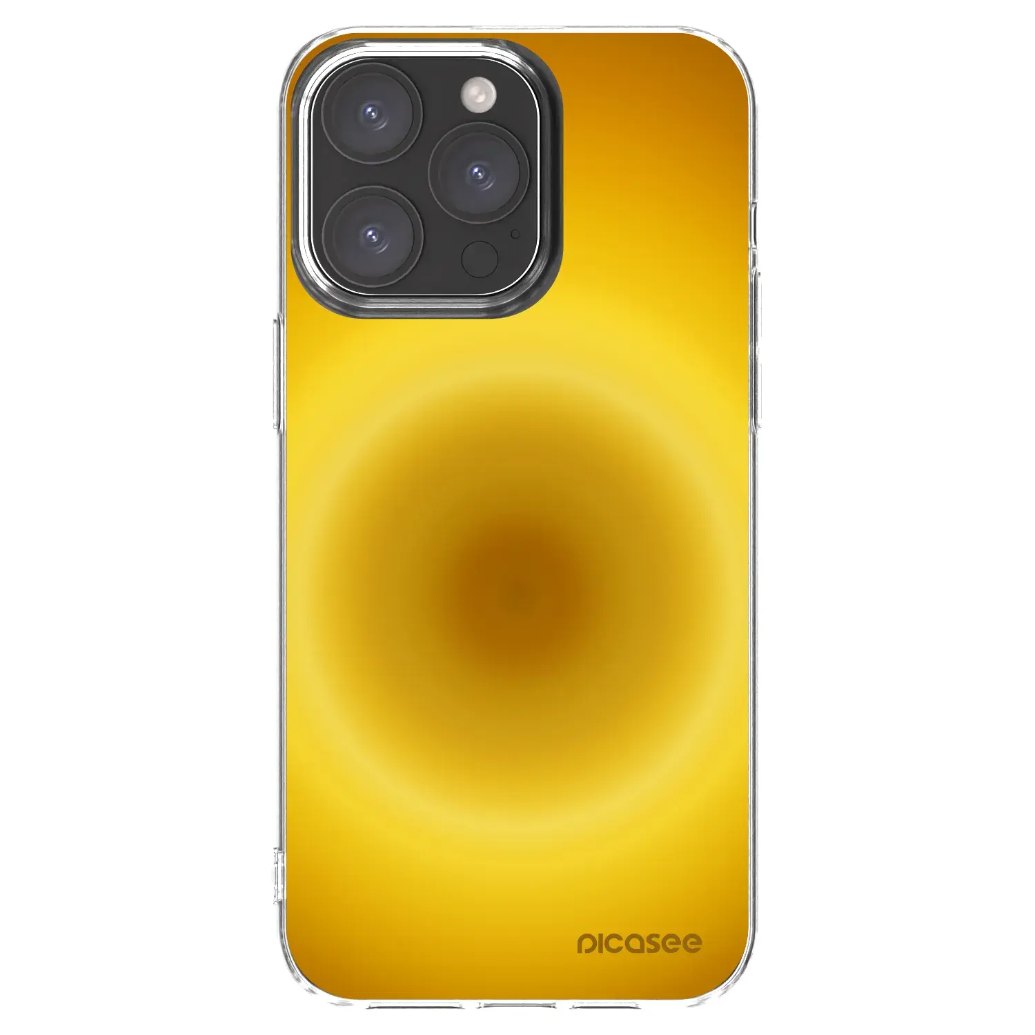 Silikonový průhledný obal pro Apple iPhone 15 Pro Max - Solar Pulse