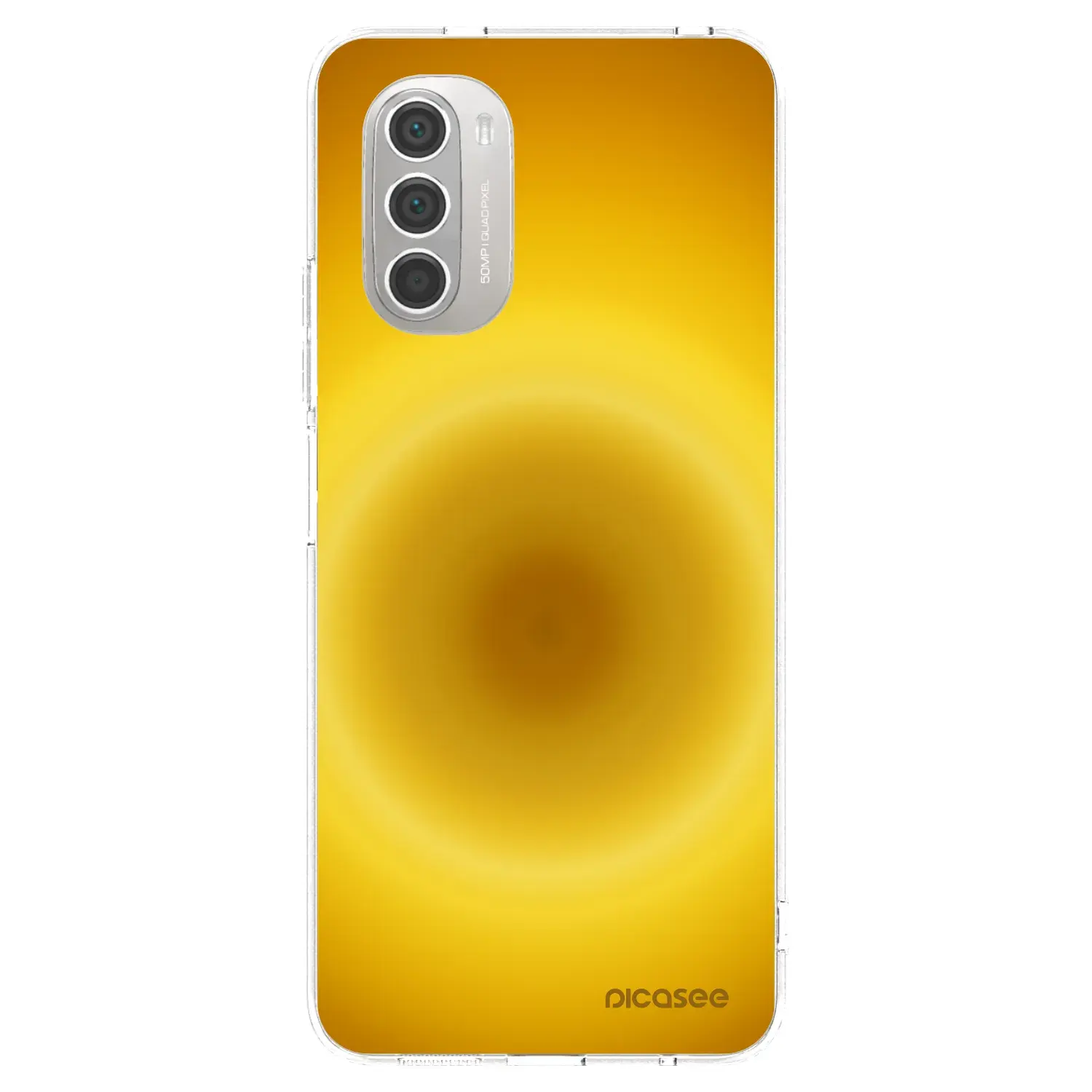Silikonový průhledný obal pro Motorola Moto G51 - Solar Pulse