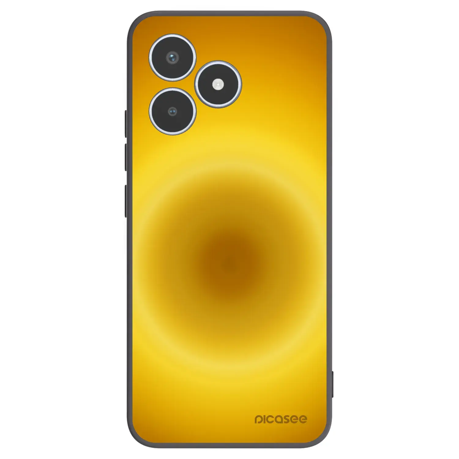 Silikonový černý obal pro Realme C53 - Solar Pulse
