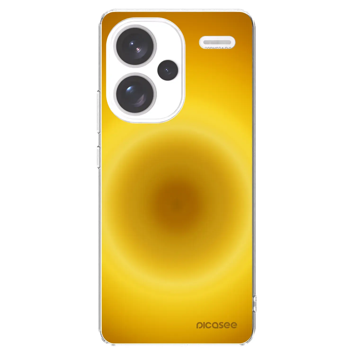 Silikonový průhledný obal pro Xiaomi Redmi Note 13 Pro+ 5G - Solar Pulse