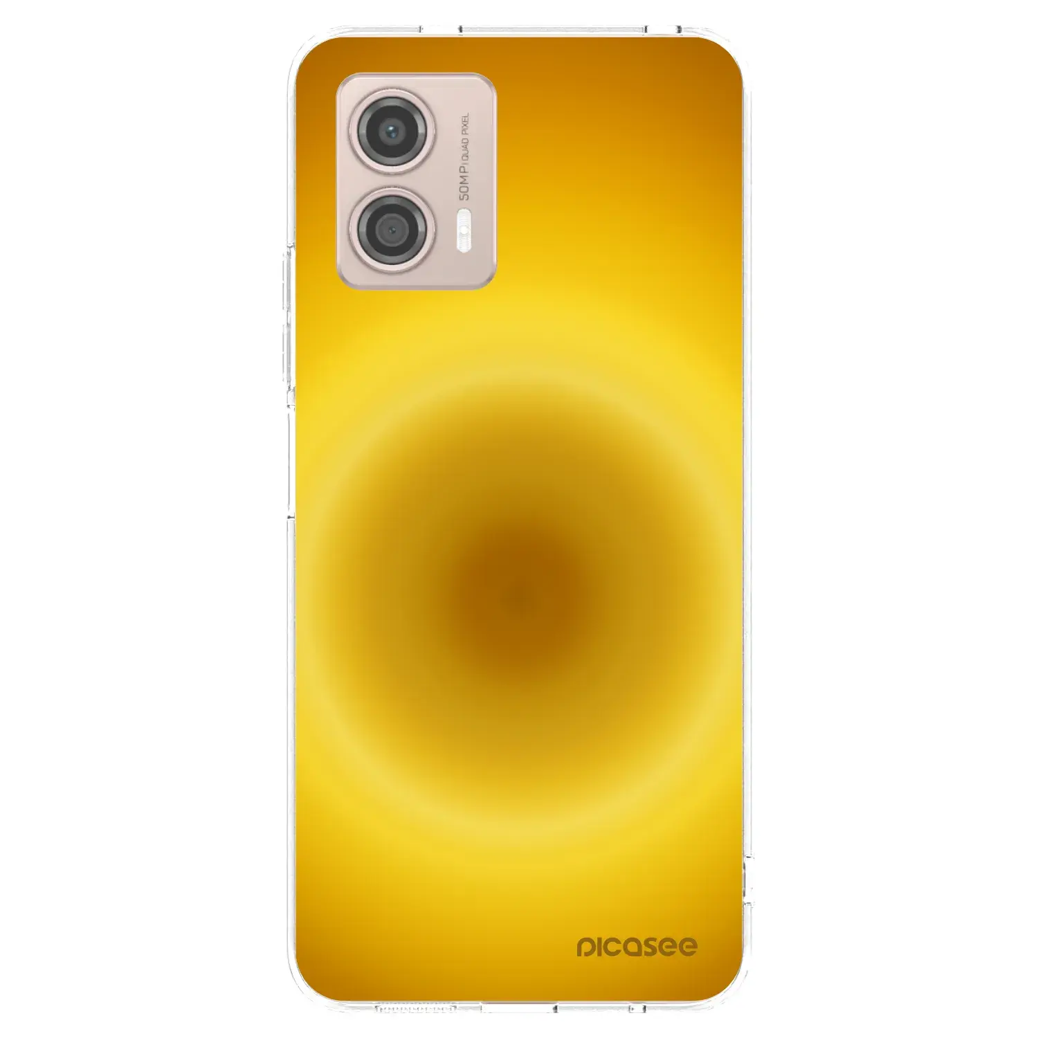 Silikonový průhledný obal pro Motorola Moto G53 5G - Solar Pulse