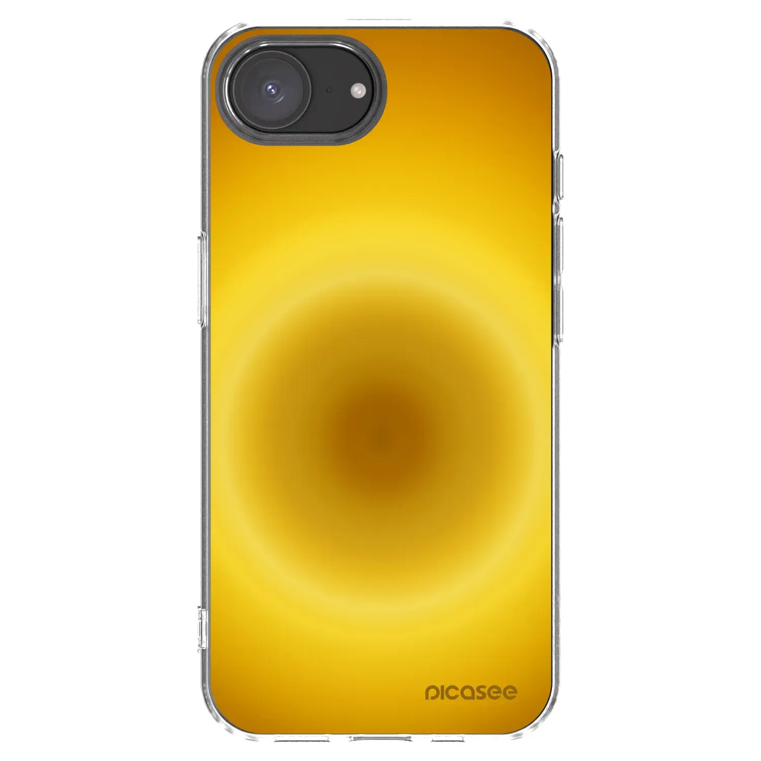 Silikonový průhledný obal pro Apple iPhone 16e - Solar Pulse