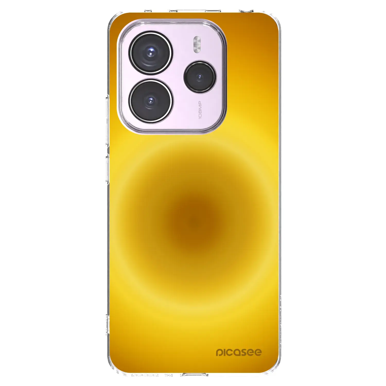 Silikonový průhledný obal pro Xiaomi Redmi Note 14 5G - Solar Pulse