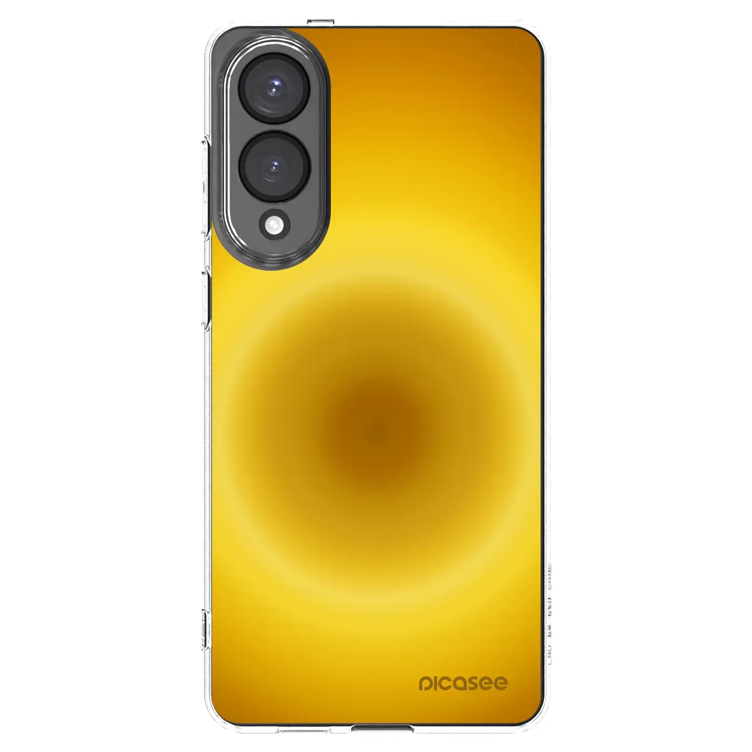 Silikonový průhledný obal pro Samsung Galaxy S25 Edge 5G - Solar Pulse