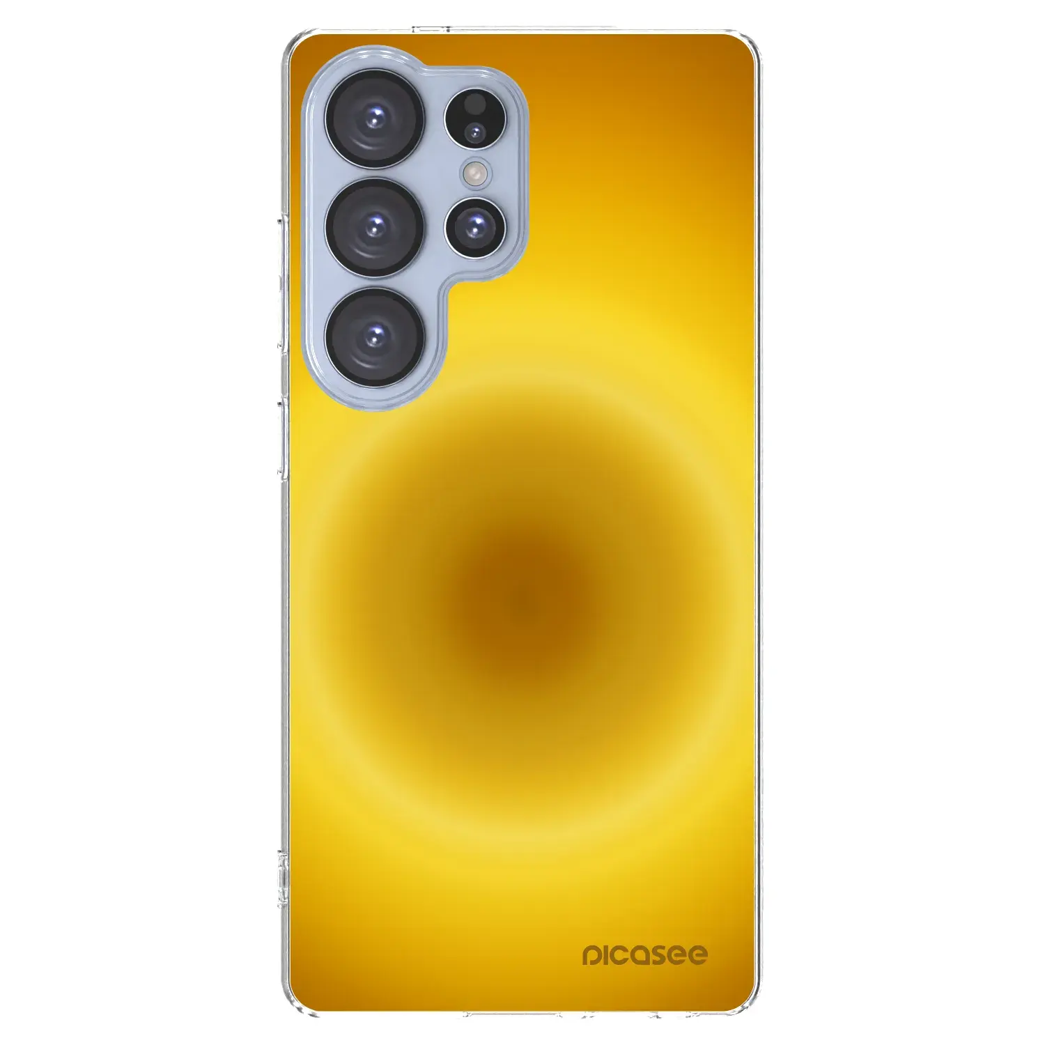 Silikonový průhledný obal pro Samsung Galaxy S25 Ultra 5G - Solar Pulse