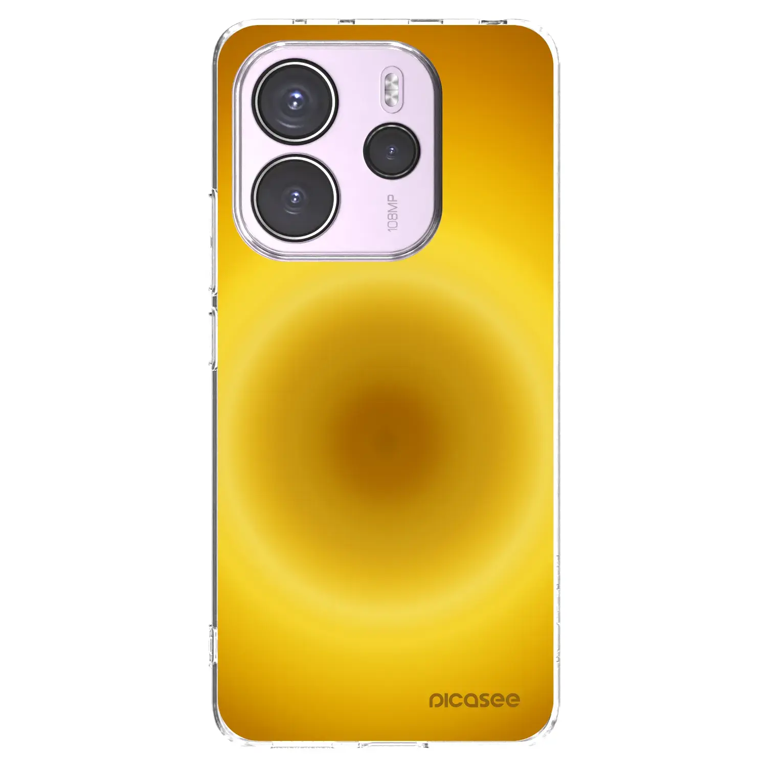 Silikonový průhledný obal pro Xiaomi Redmi Note 14 4G - Solar Pulse