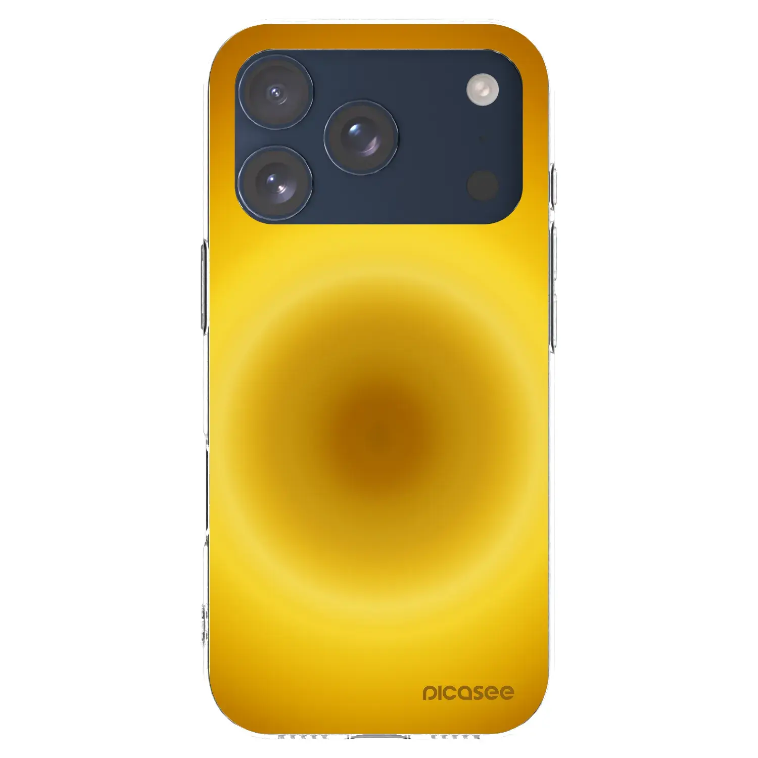 Silikonový průhledný obal pro Apple iPhone 17 Pro - Solar Pulse