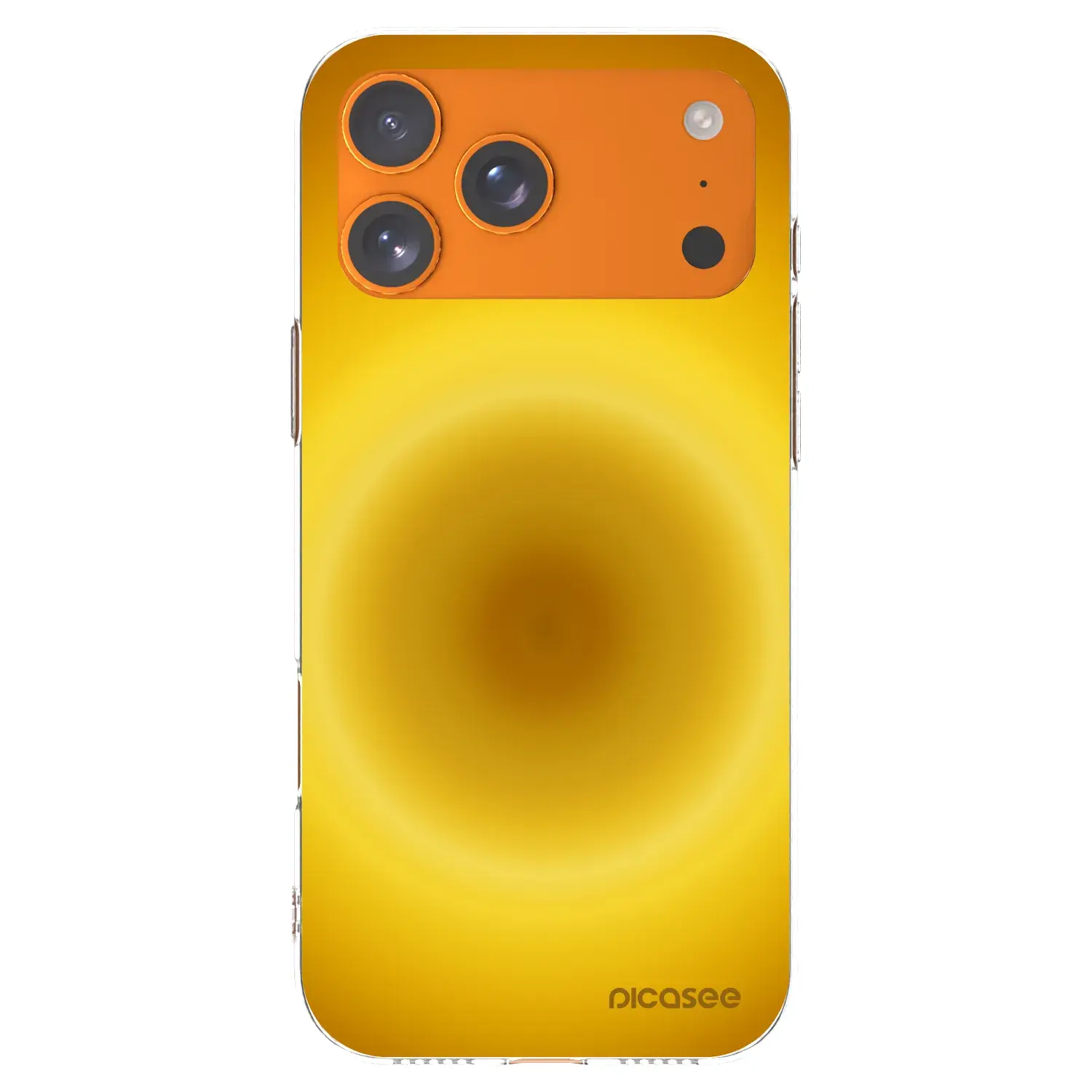 Silikonový průhledný obal pro Apple iPhone 17 Pro Max - Solar Pulse