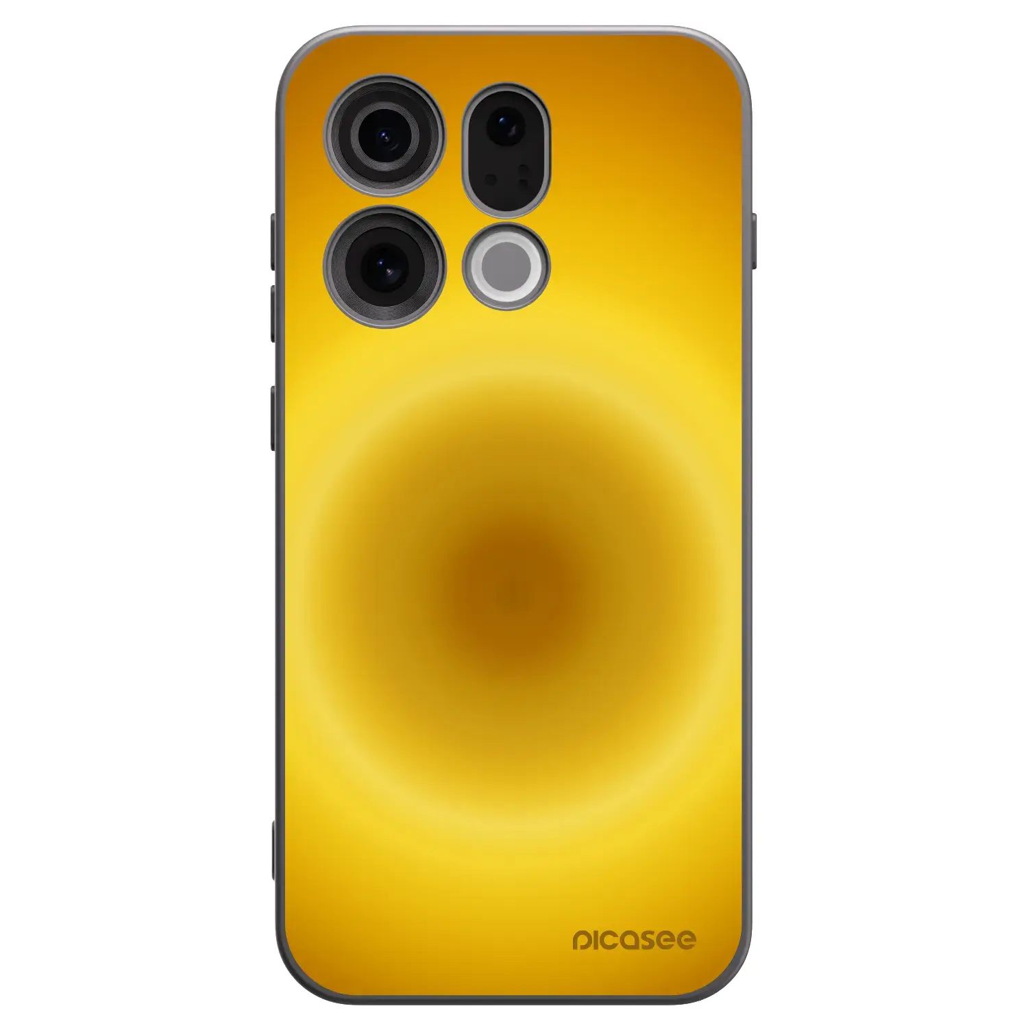 Silikonový černý obal pro OPPO Find X9 - Solar Pulse