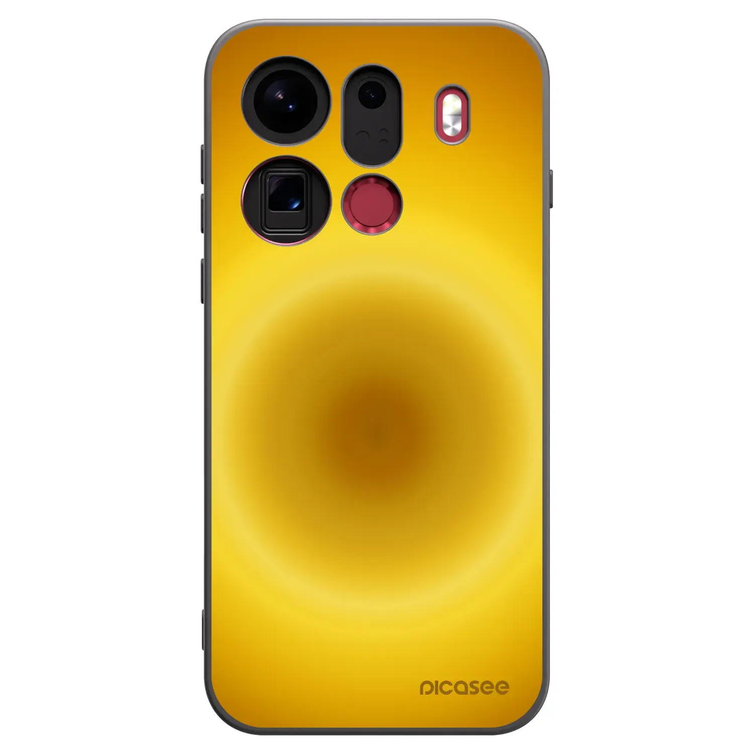 Silikonový černý obal pro OPPO Find X9 Pro - Solar Pulse