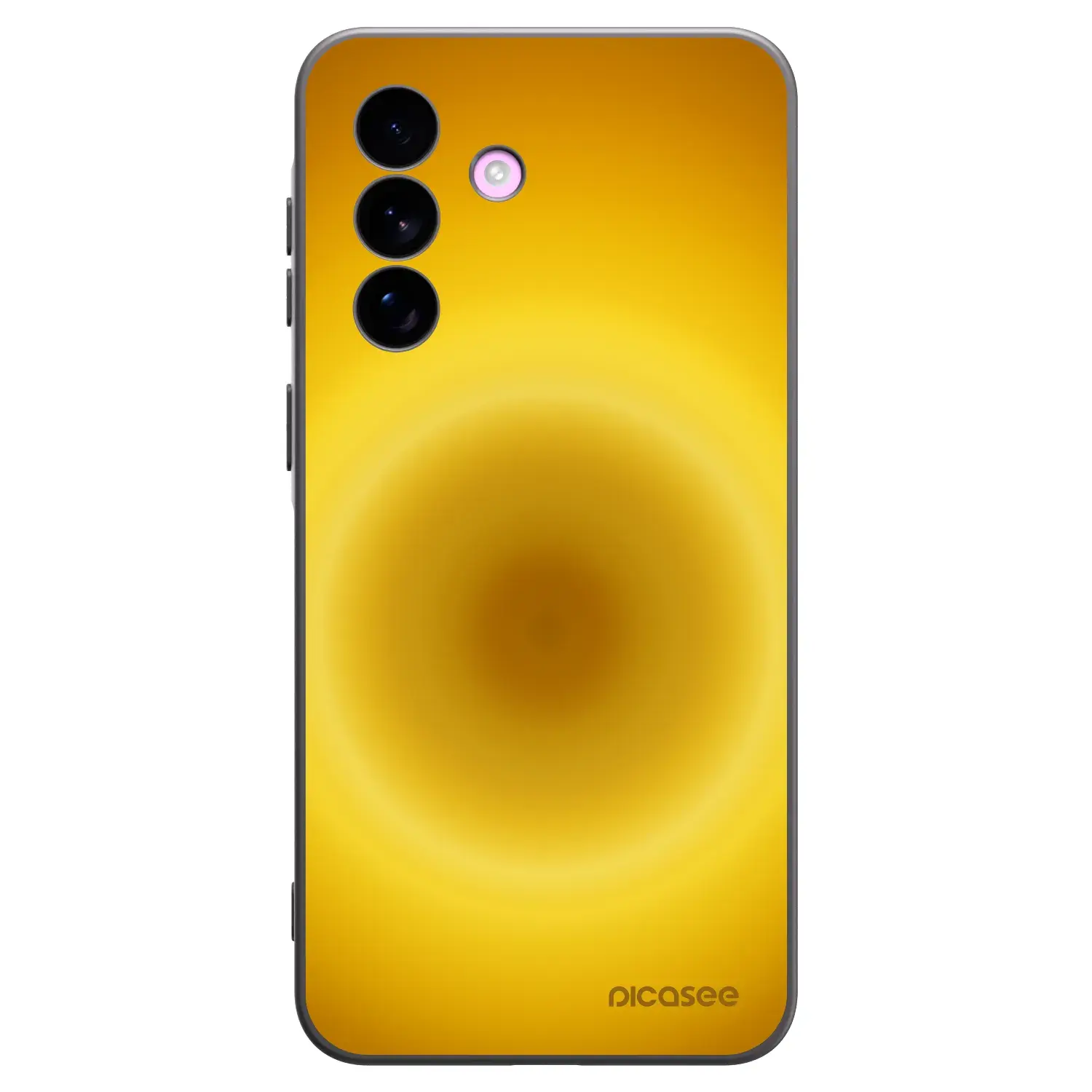 Silikonový černý obal pro Samsung Galaxy A57 5G - Solar Pulse