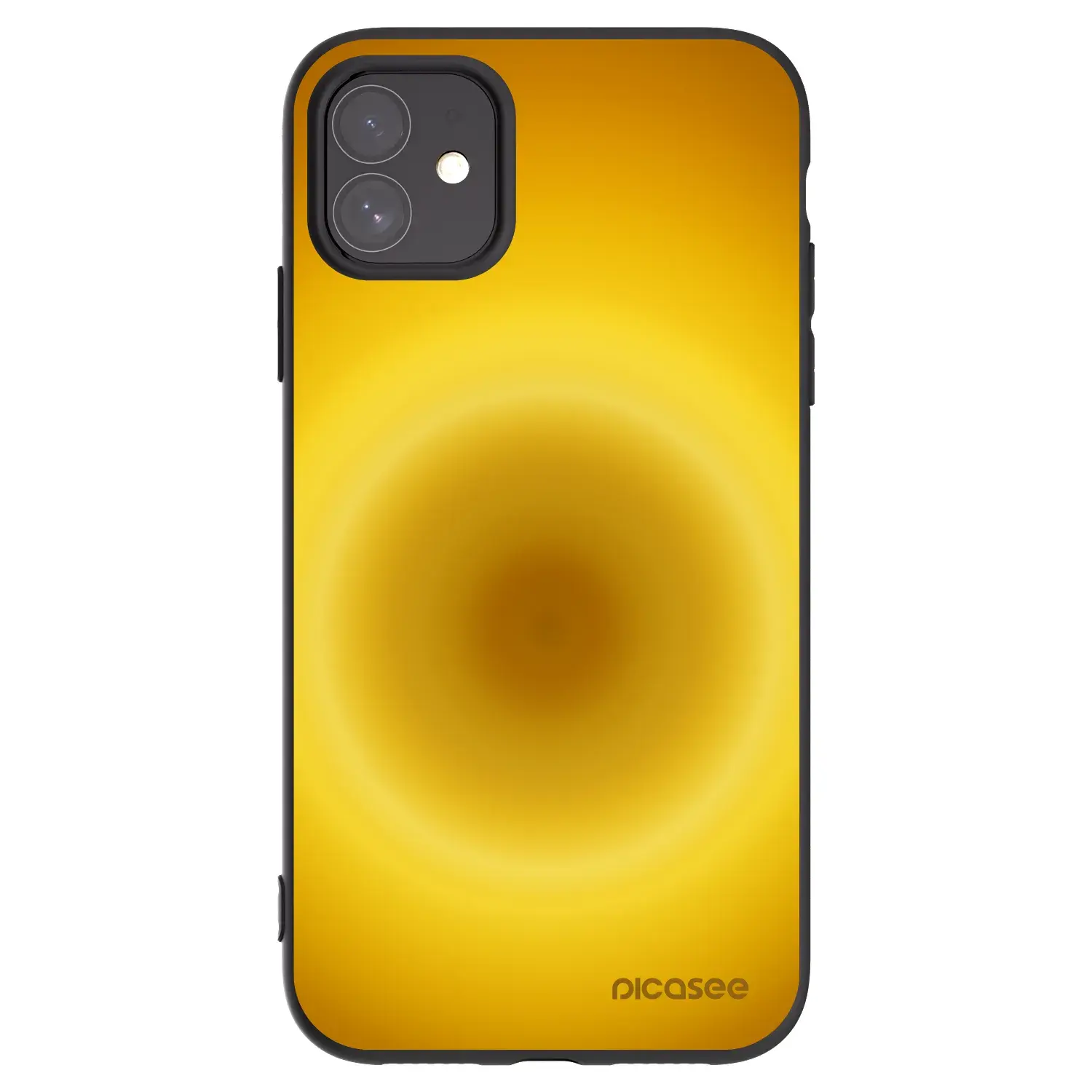 Silikonový černý obal pro Apple iPhone 11 - Solar Pulse