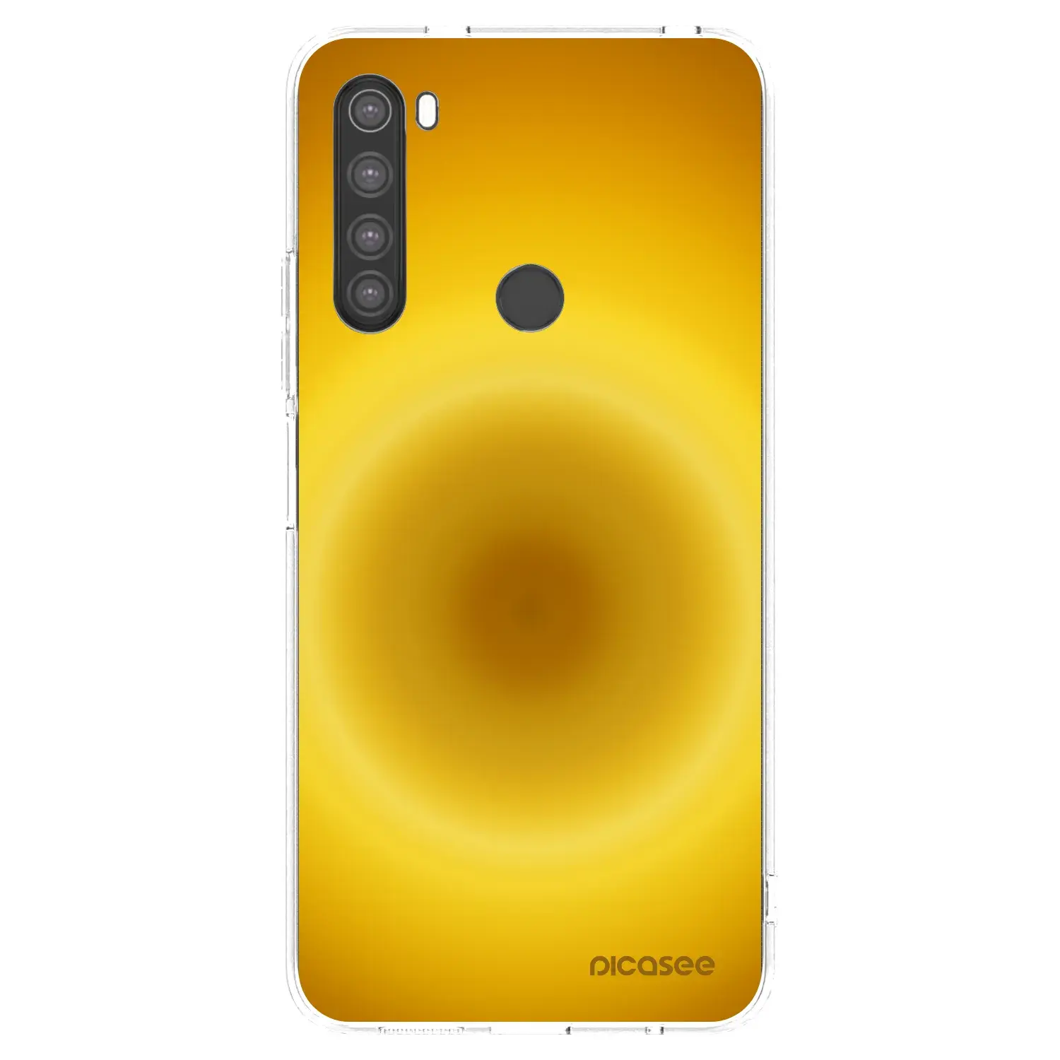 Silikonový průhledný obal pro Xiaomi Redmi Note 8 - Solar Pulse