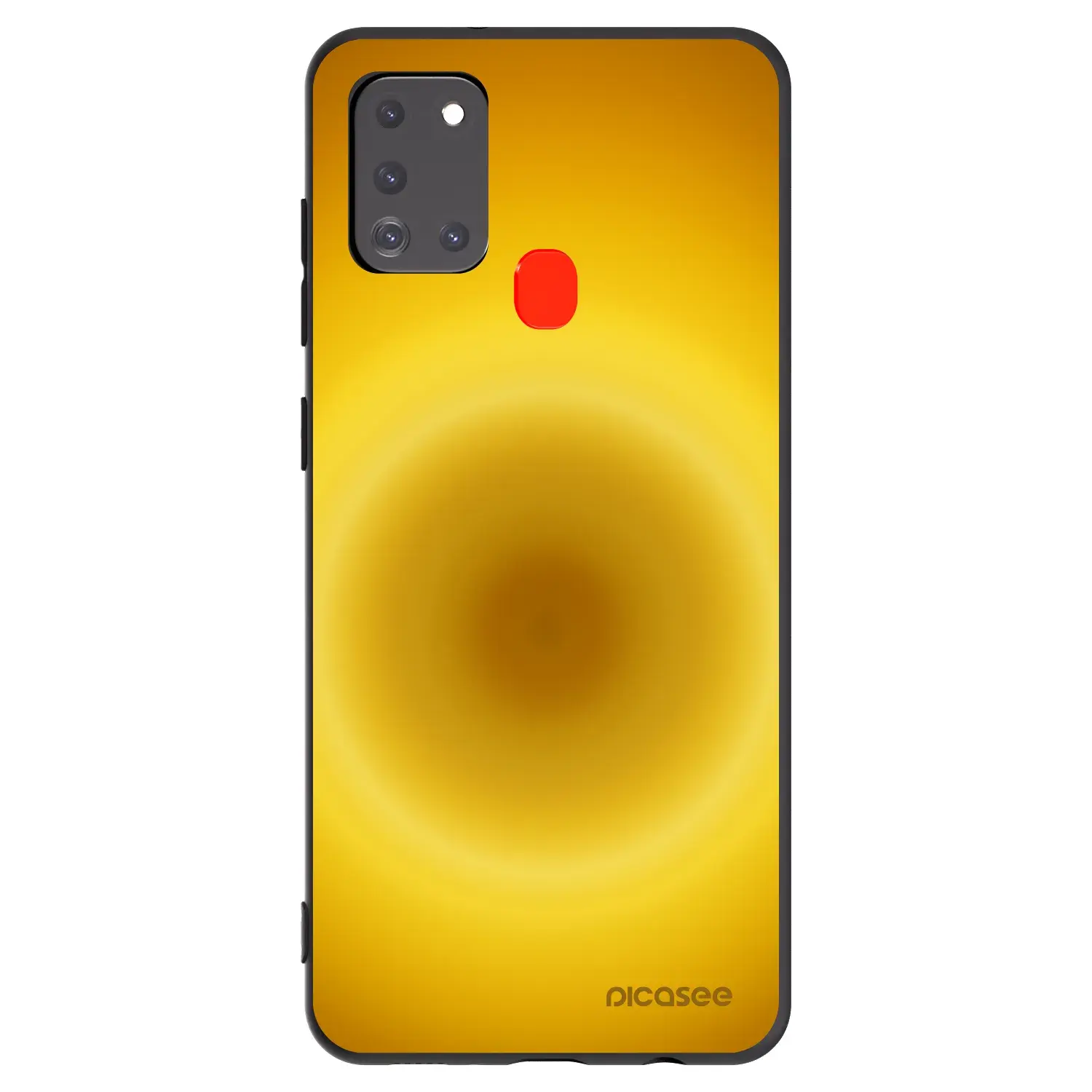 Silikonový černý obal pro Samsung Galaxy A21s - Solar Pulse