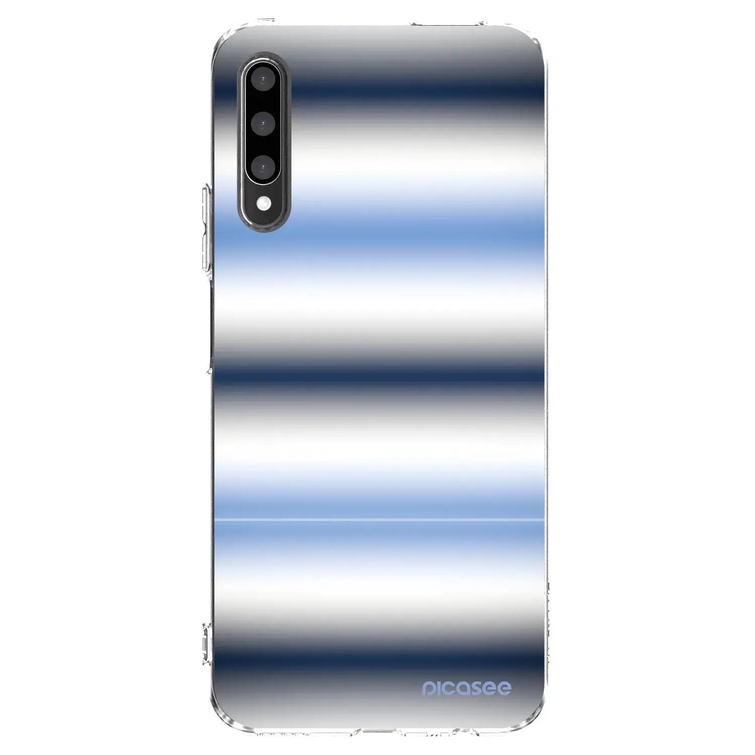 Silikonový průhledný obal pro Honor 9X Pro - Static Lines