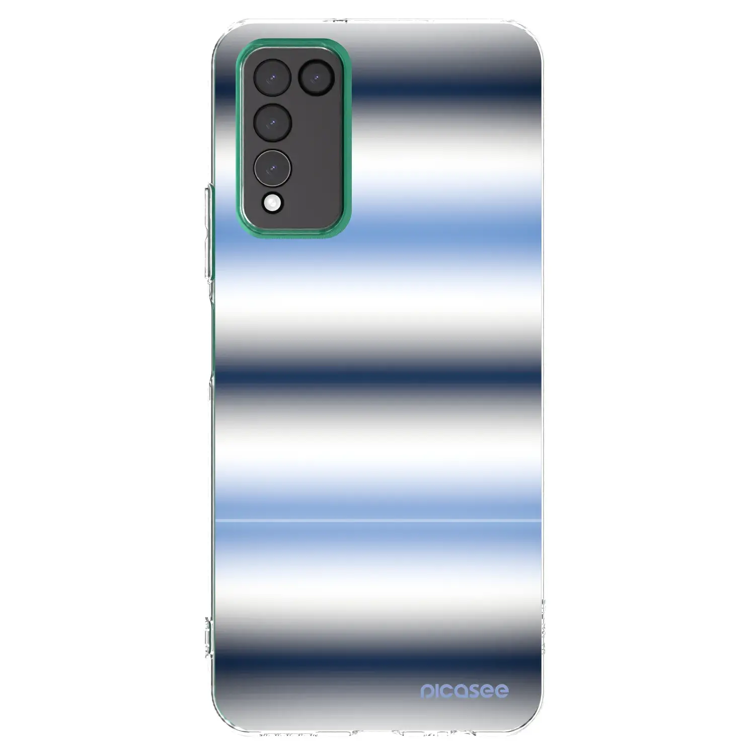 Silikonový průhledný obal pro Honor 10X Lite - Static Lines