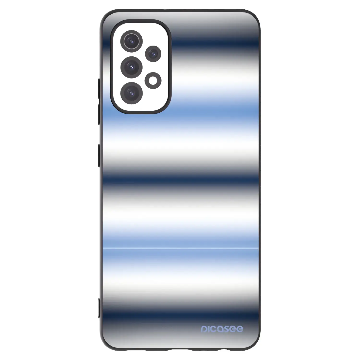 Silikonový černý obal pro Samsung Galaxy A32 5G A326B - Static Lines