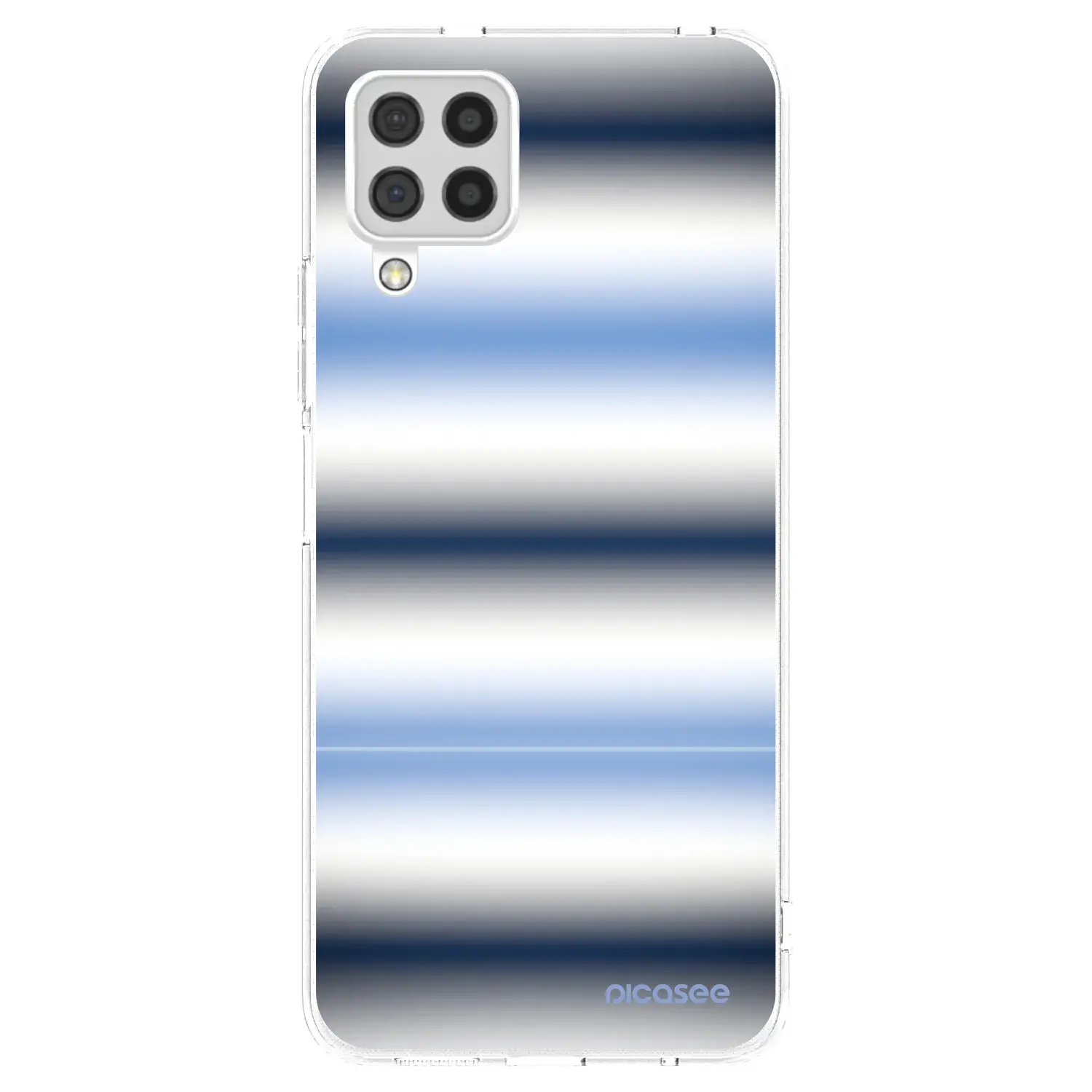 Silikonový průhledný obal pro Samsung Galaxy A22 A225F 4G - Static Lines