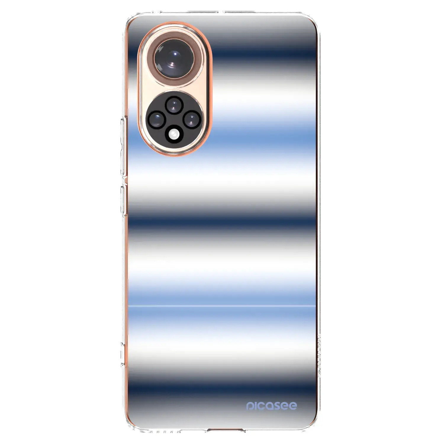 Silikonový průhledný obal pro Huawei Nova 9 - Static Lines