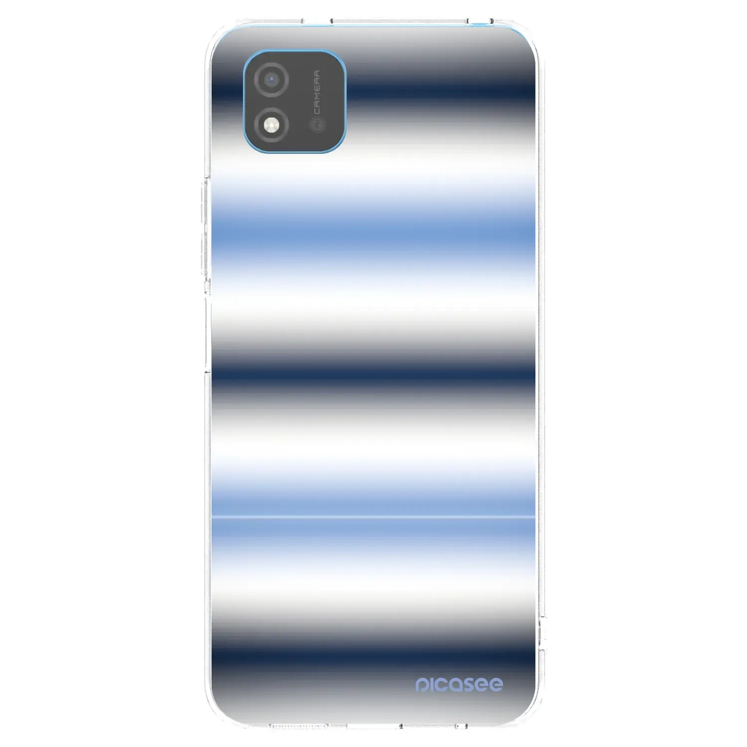 Silikonový průhledný obal pro Realme C11 (2021) - Static Lines