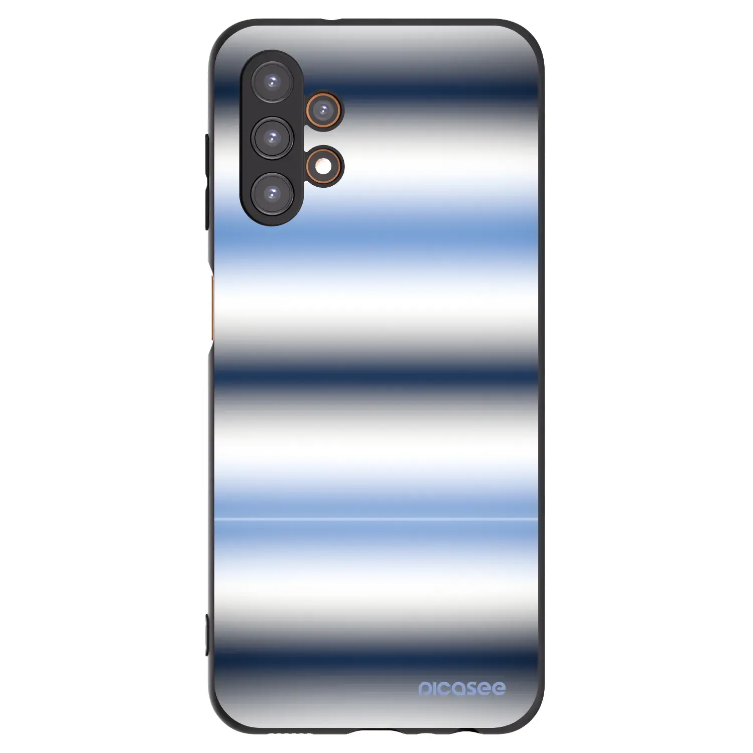 Silikonový černý obal pro Samsung Galaxy A13 4G A135 - Static Lines