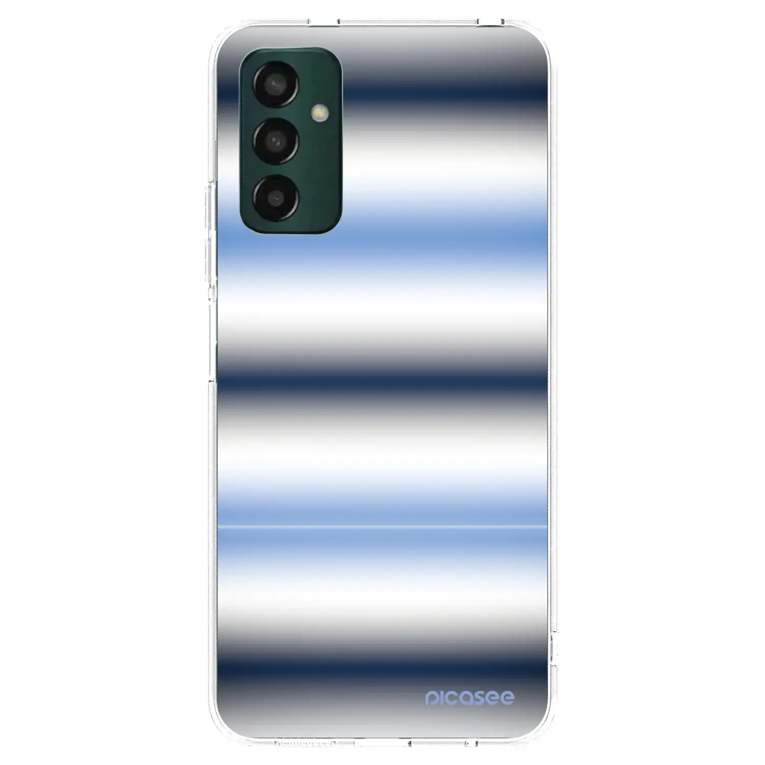 Silikonový průhledný obal pro Samsung Galaxy M13 M135F - Static Lines