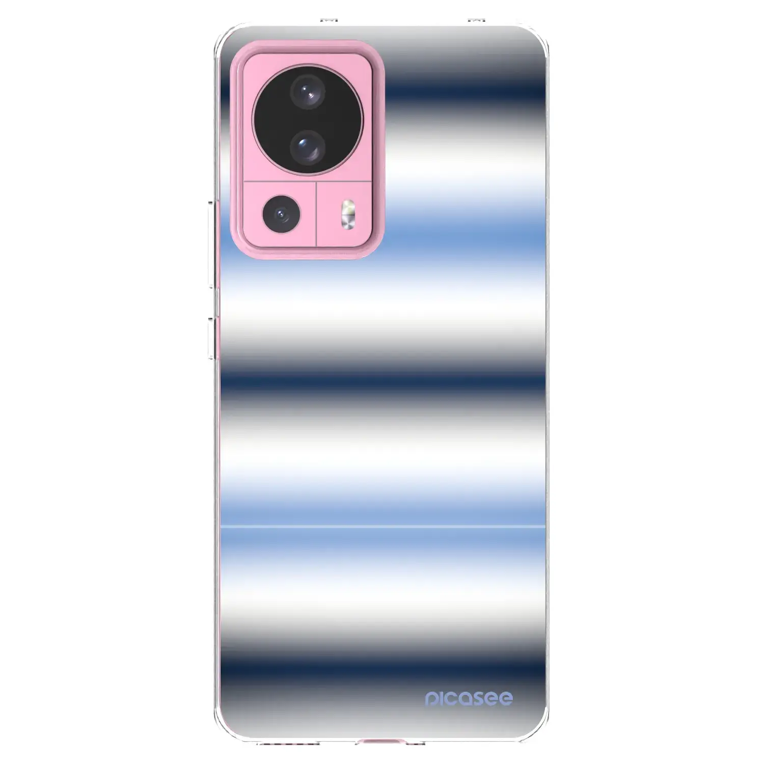 Silikonový průhledný obal pro Xiaomi 13 Lite - Static Lines