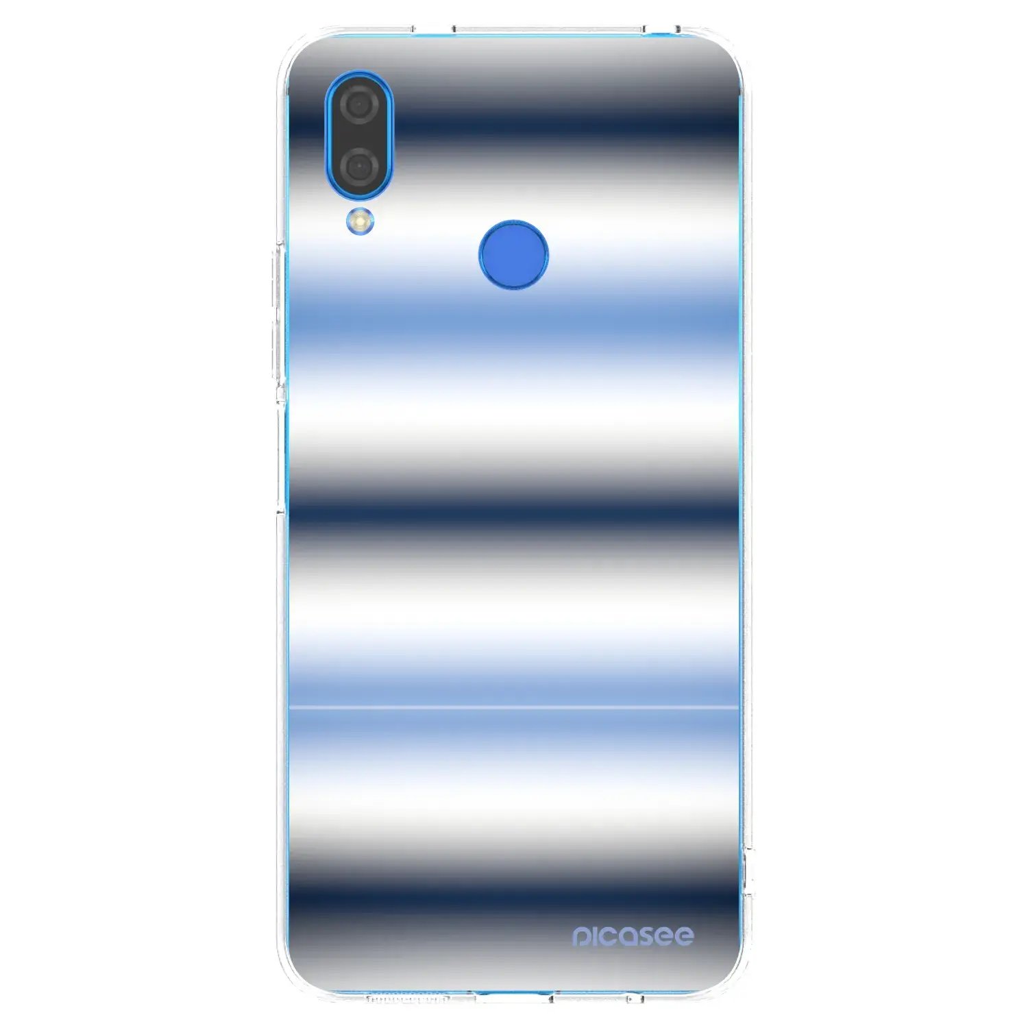 Silikonový průhledný obal pro Huawei Nova 3i - Static Lines