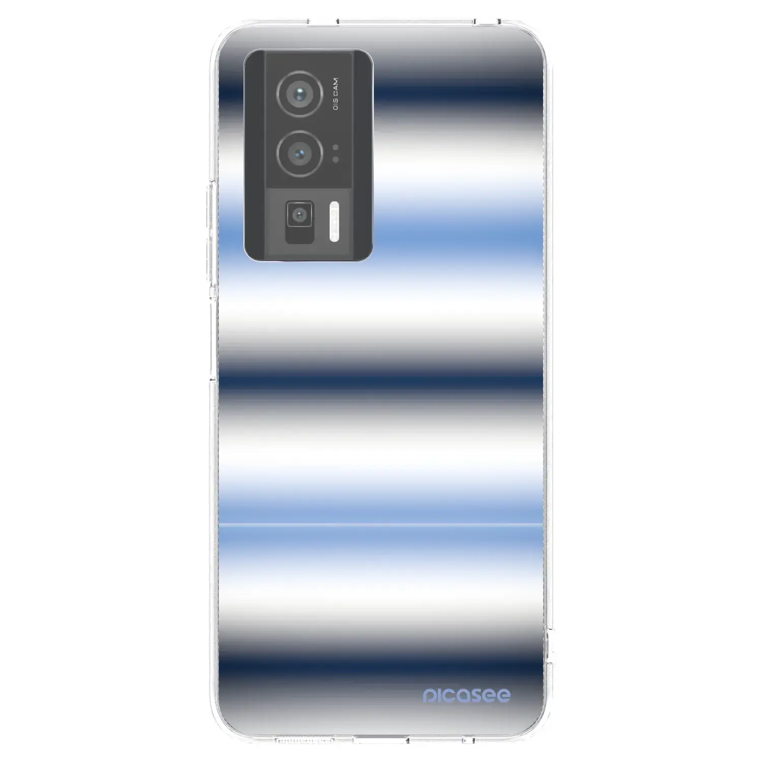 Silikonový průhledný obal pro Xiaomi Poco F5 Pro 5G - Static Lines
