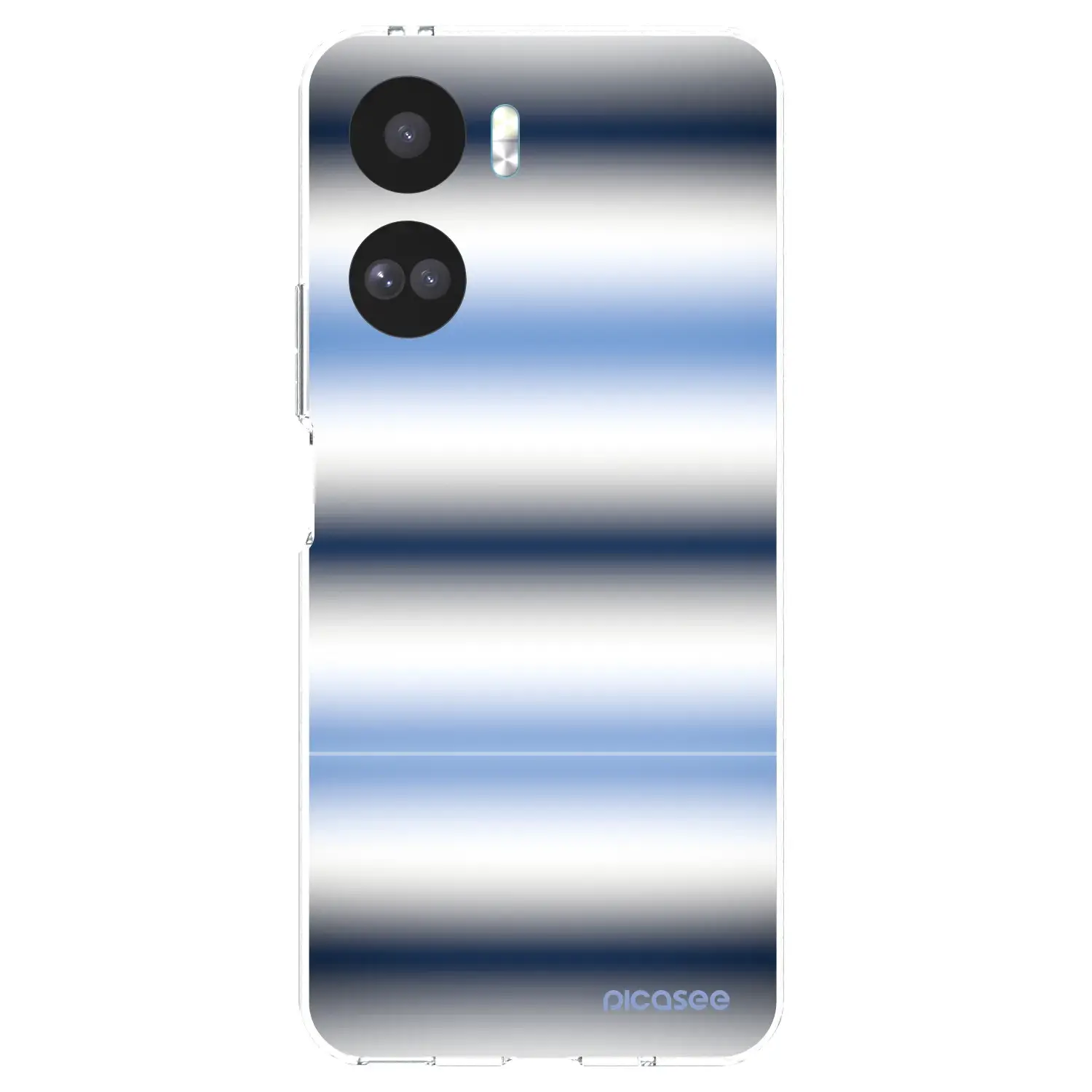 Silikonový průhledný obal pro Honor 90 Lite 5G - Static Lines