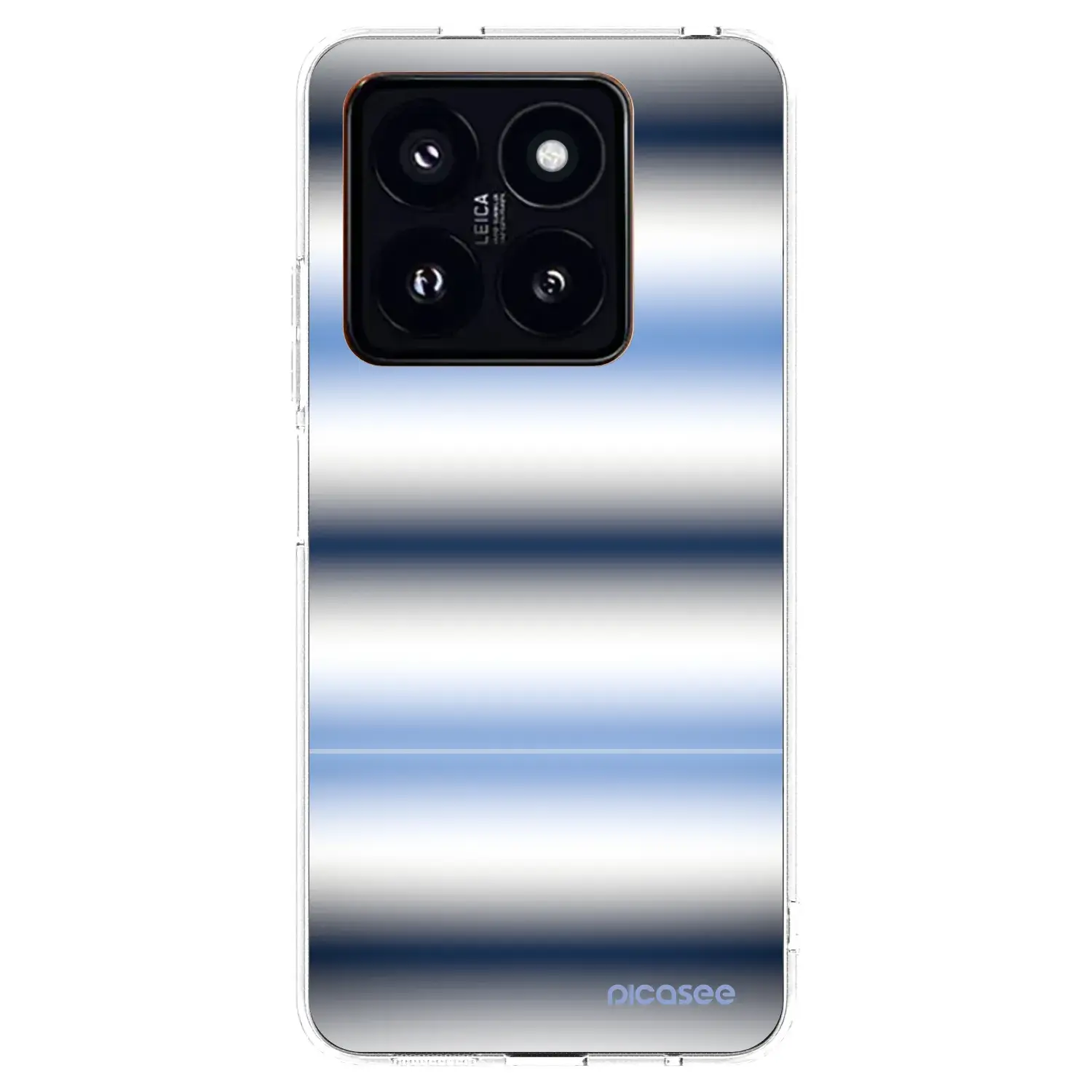 Silikonový průhledný obal pro Xiaomi 14 Pro - Static Lines