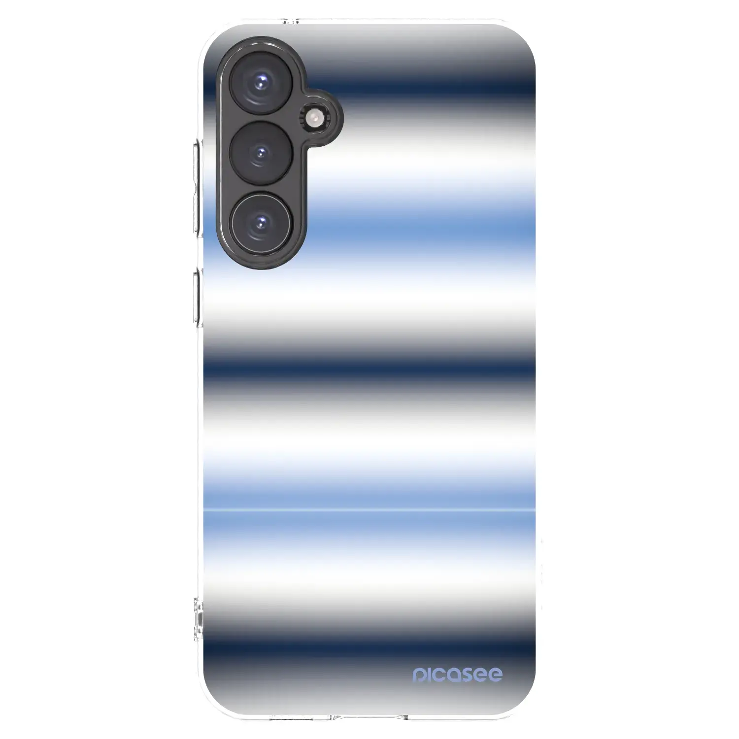 Silikonový průhledný obal pro Samsung Galaxy S23 FE S711B - Static Lines