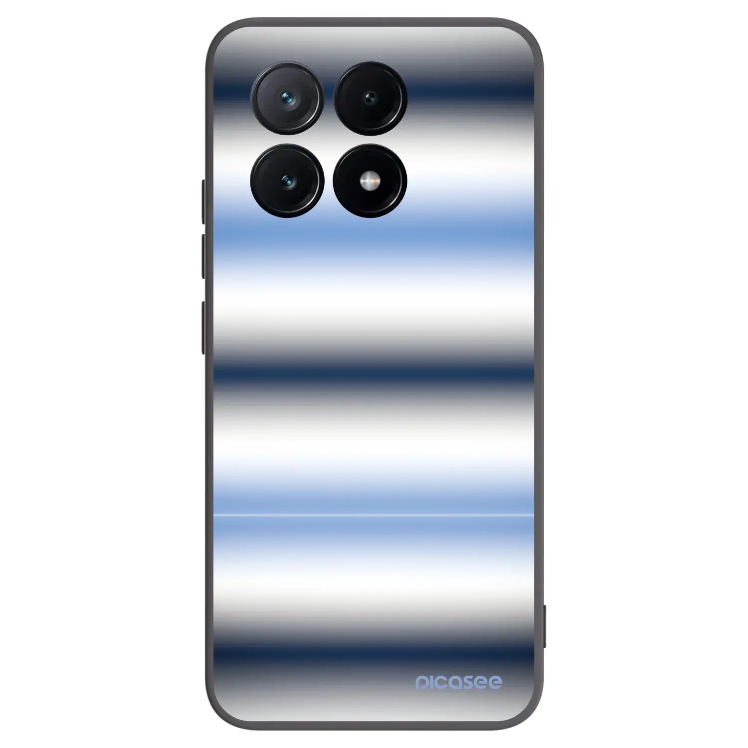 Silikonový černý obal pro Xiaomi Poco X6 Pro - Static Lines
