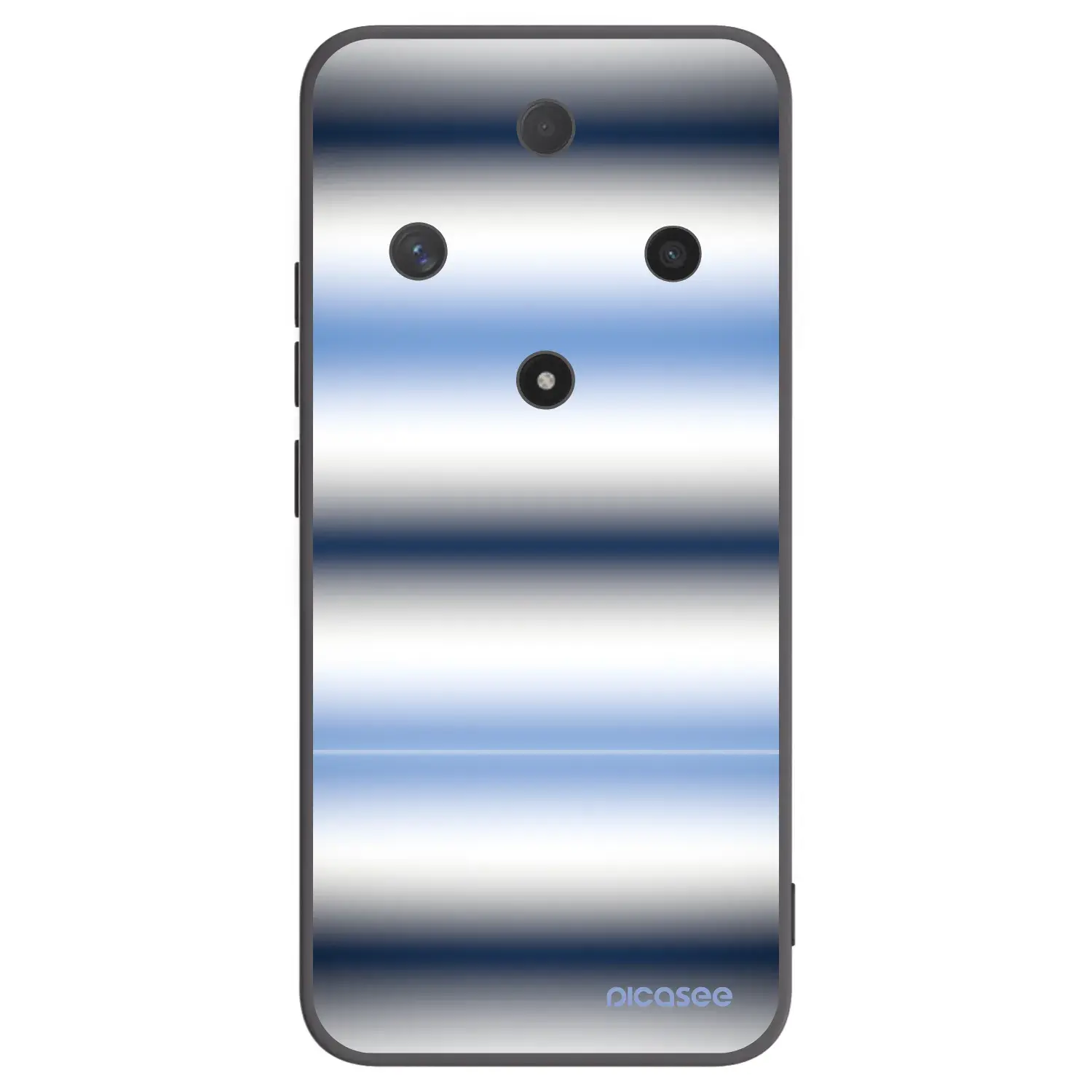 Silikonový černý obal pro Honor Magic6 Lite 5G - Static Lines