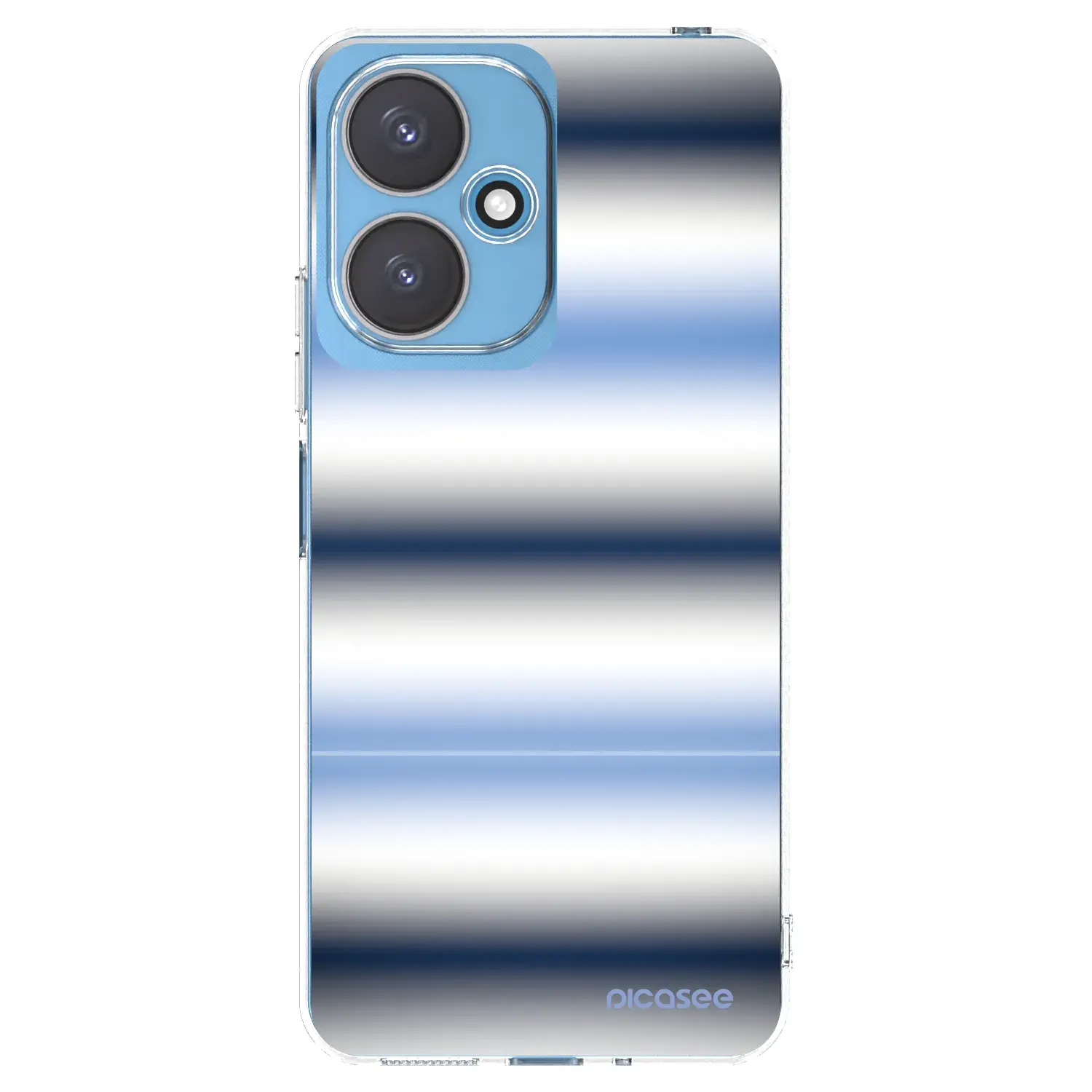 Silikonový průhledný obal pro Xiaomi Redmi 13C 5G - Static Lines