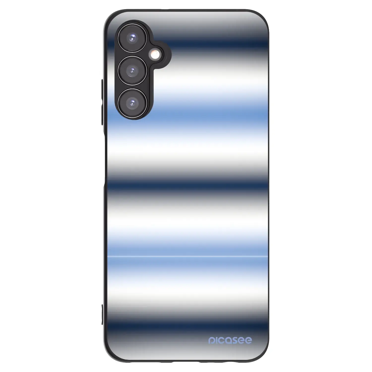 Silikonový černý obal pro Samsung Galaxy A05s A057G - Static Lines