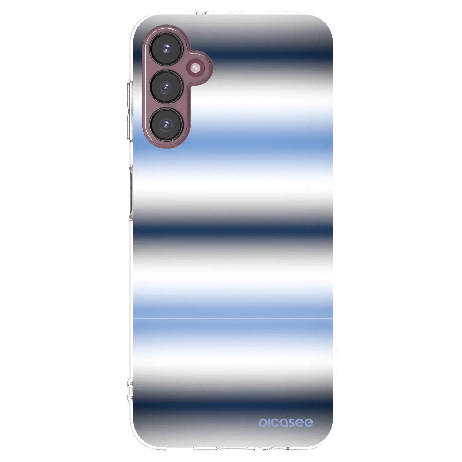 Silikonový průhledný obal pro Samsung Galaxy A05s A057G - Static Lines
