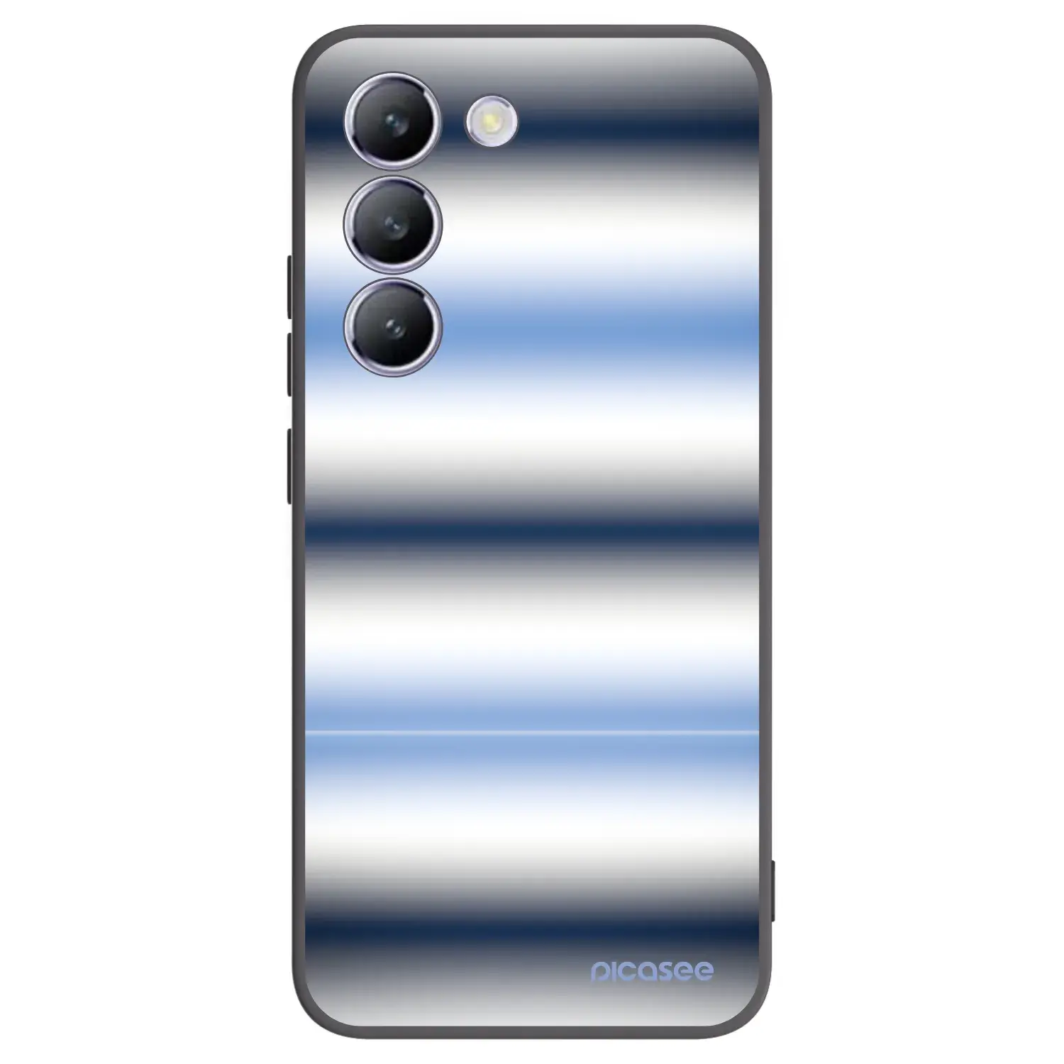 Silikonový černý obal pro Vivo V40 SE 5G - Static Lines
