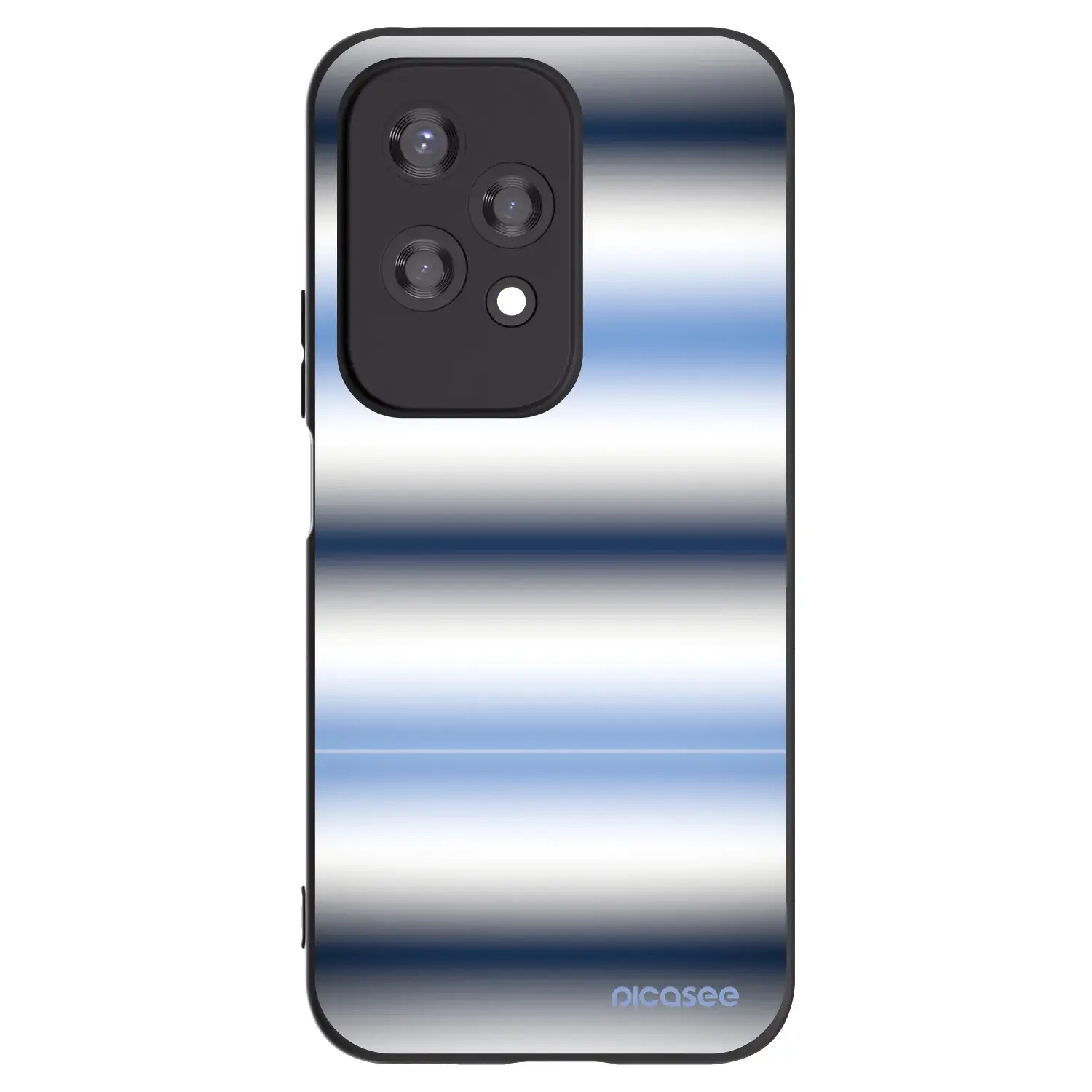 Silikonový černý obal pro Honor 200 Lite - Static Lines