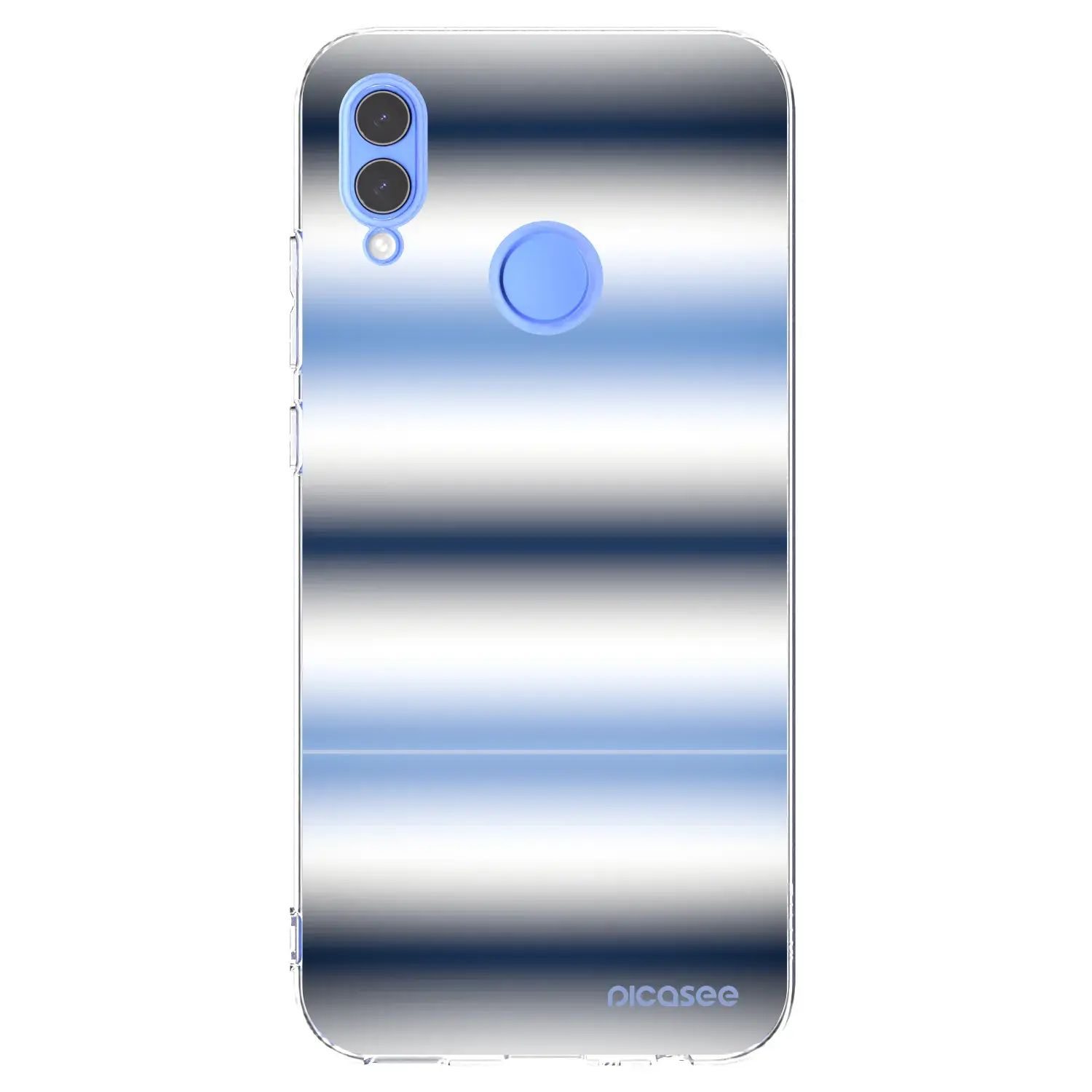 Silikonový průhledný obal pro Honor 10 Lite - Static Lines