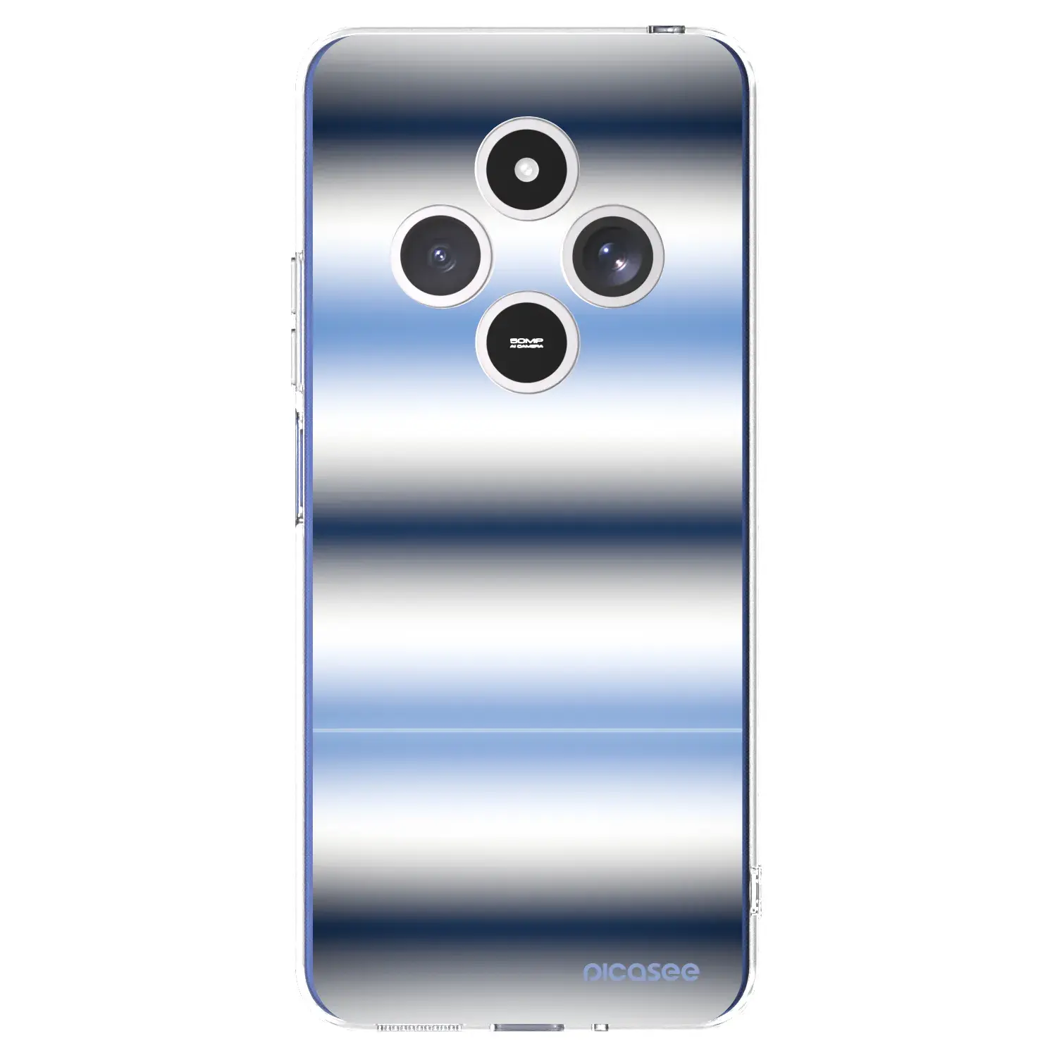 Silikonový průhledný obal pro Xiaomi Redmi 14C - Static Lines