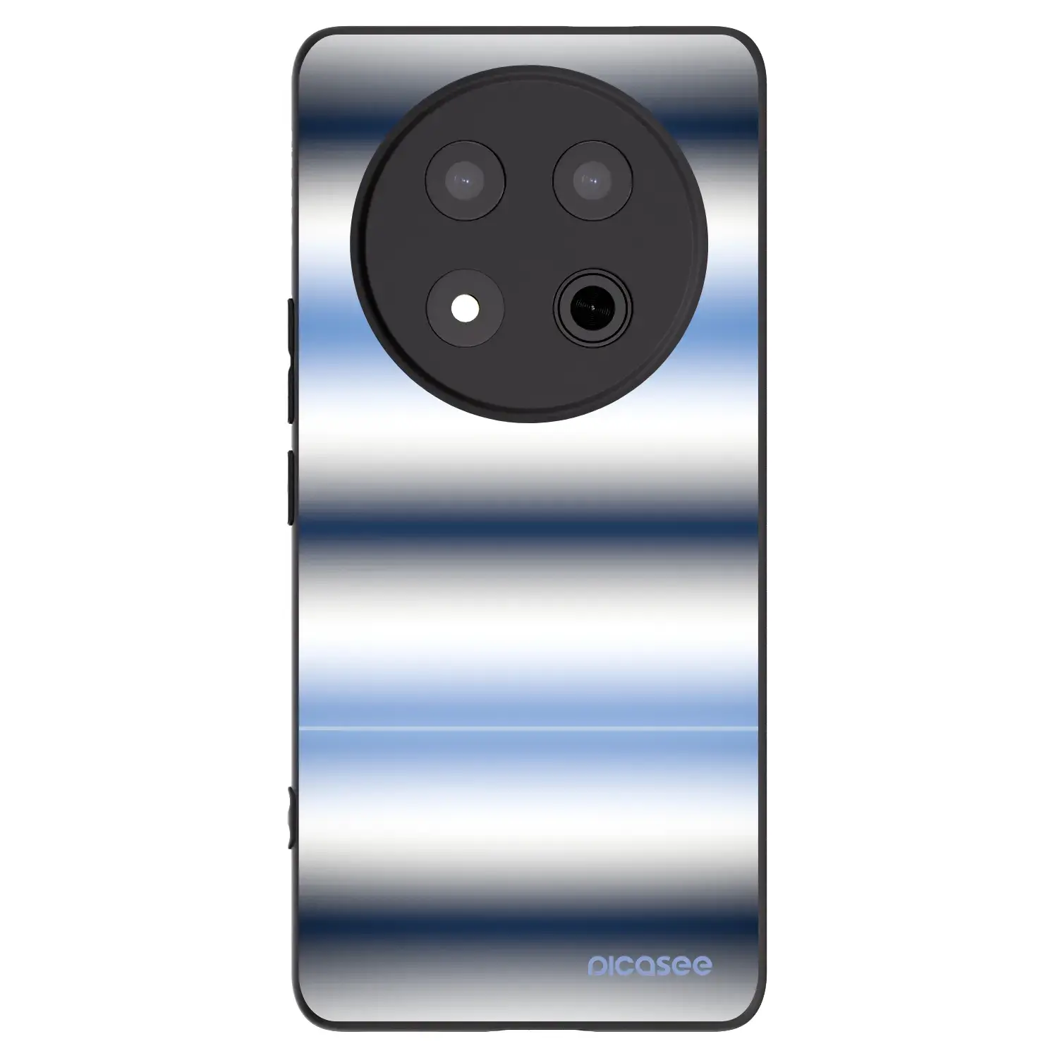 Silikonový černý obal pro Honor Magic7 Lite 5G - Static Lines