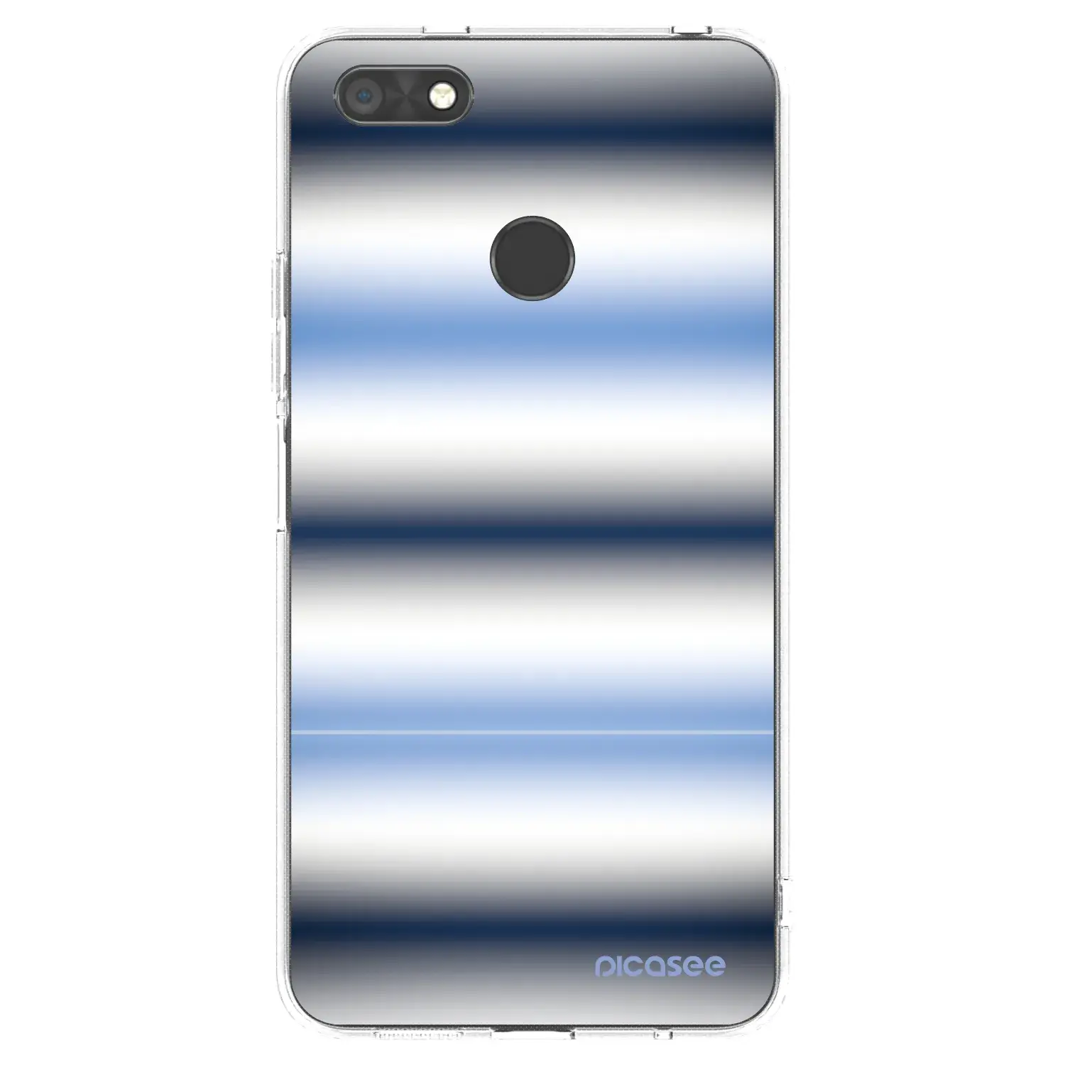 Silikonový průhledný obal pro Huawei P9 Lite Mini - Static Lines