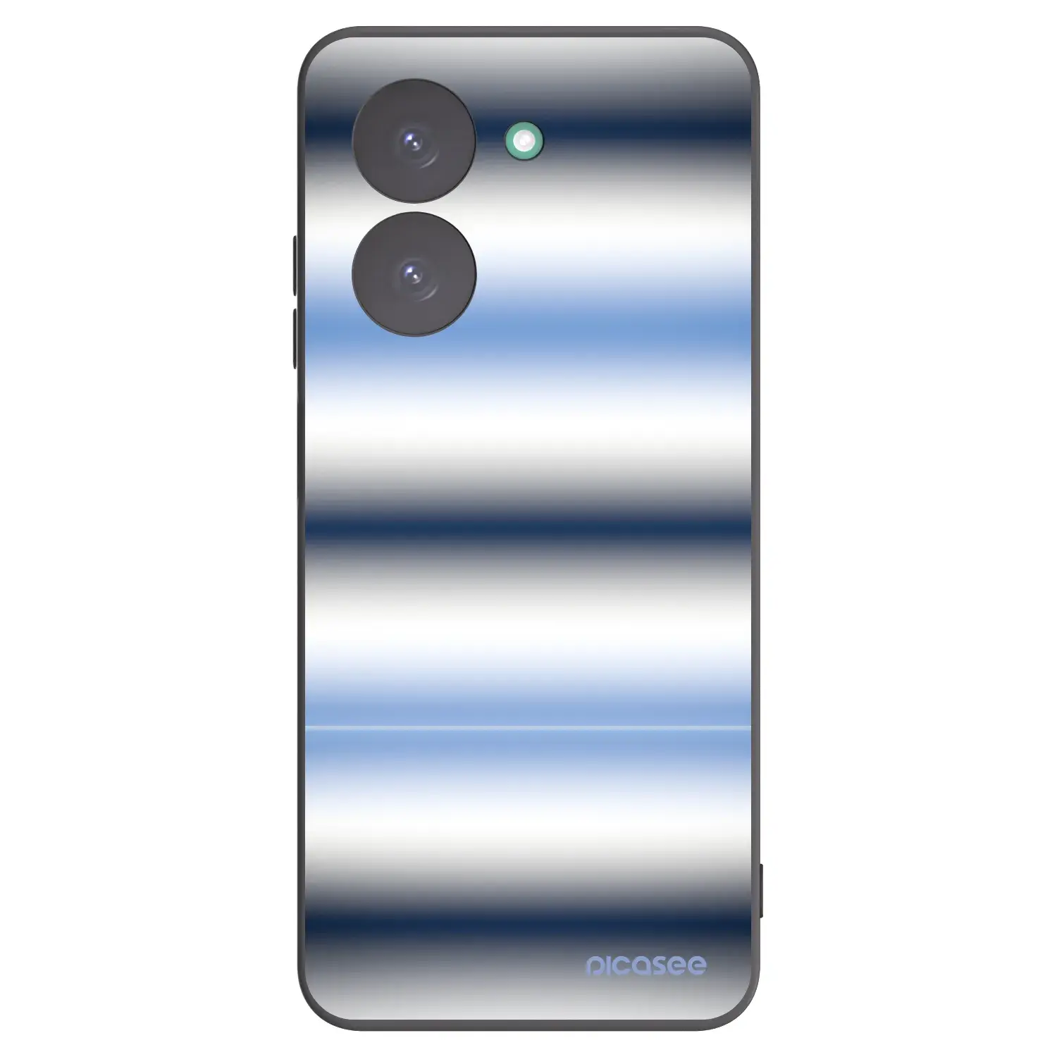 Silikonový černý obal pro Xiaomi Redmi A5 - Static Lines