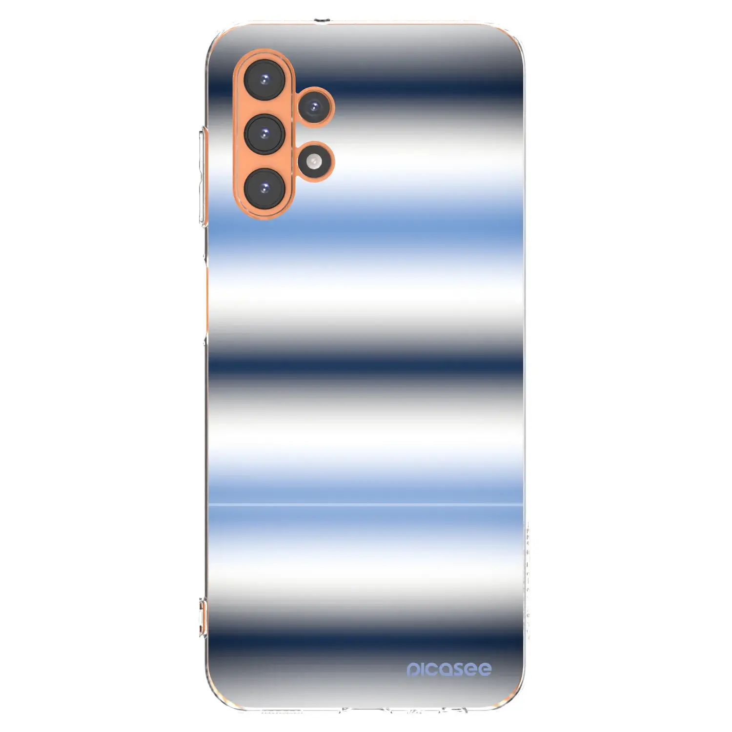 Silikonový průhledný obal pro Samsung Galaxy A13 5G - Static Lines