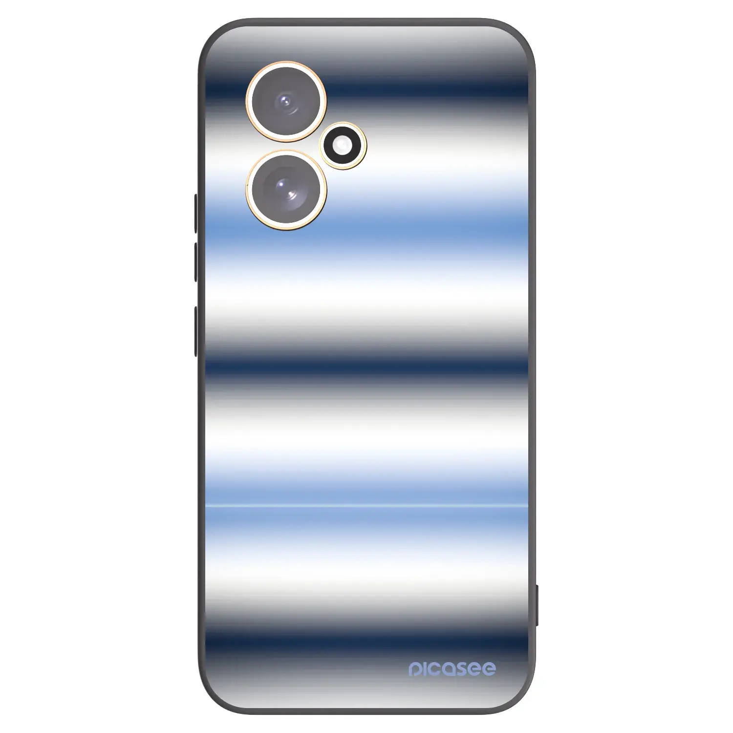 Silikonový černý obal pro Honor 400 5G - Static Lines