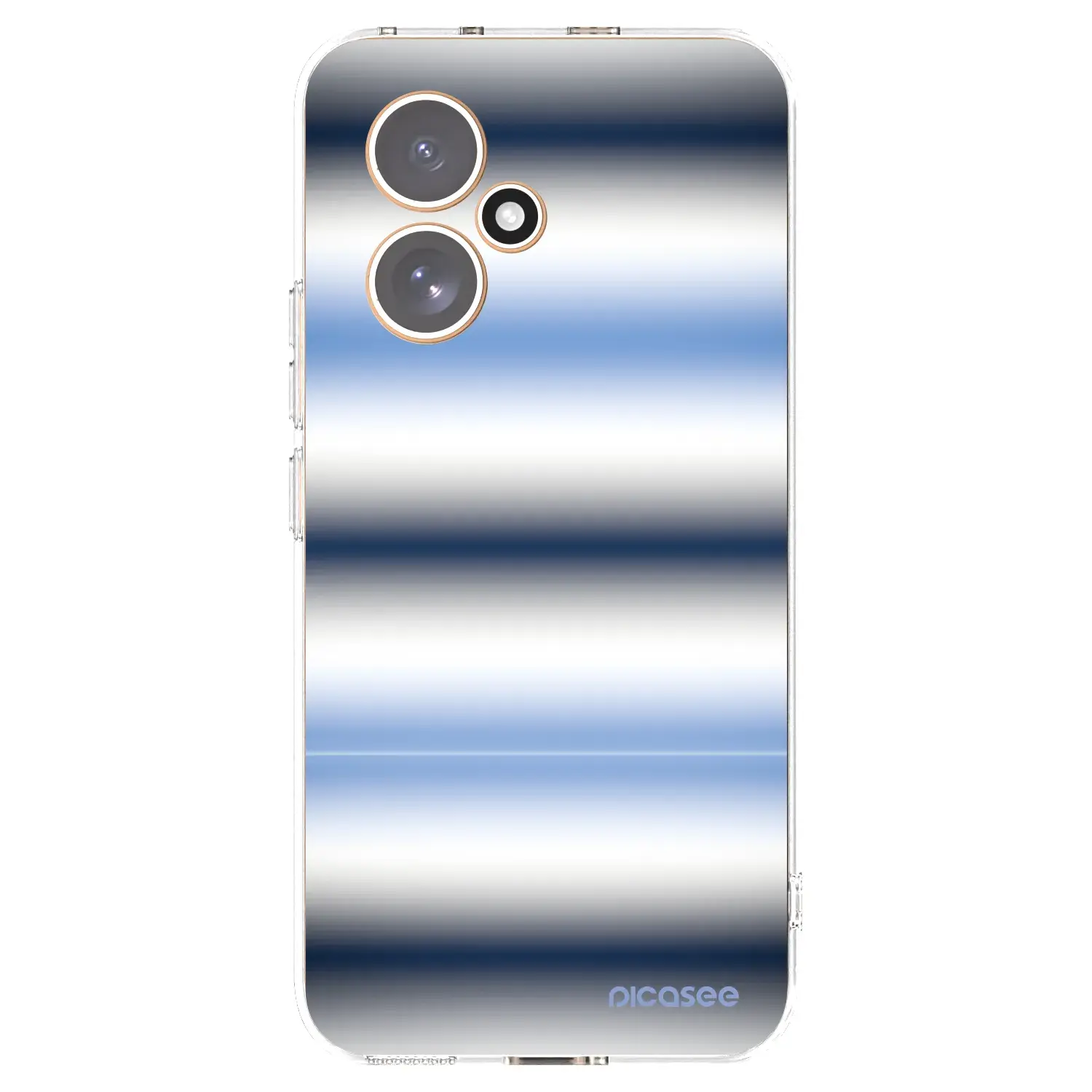 Silikonový průhledný obal pro Honor 400 5G - Static Lines