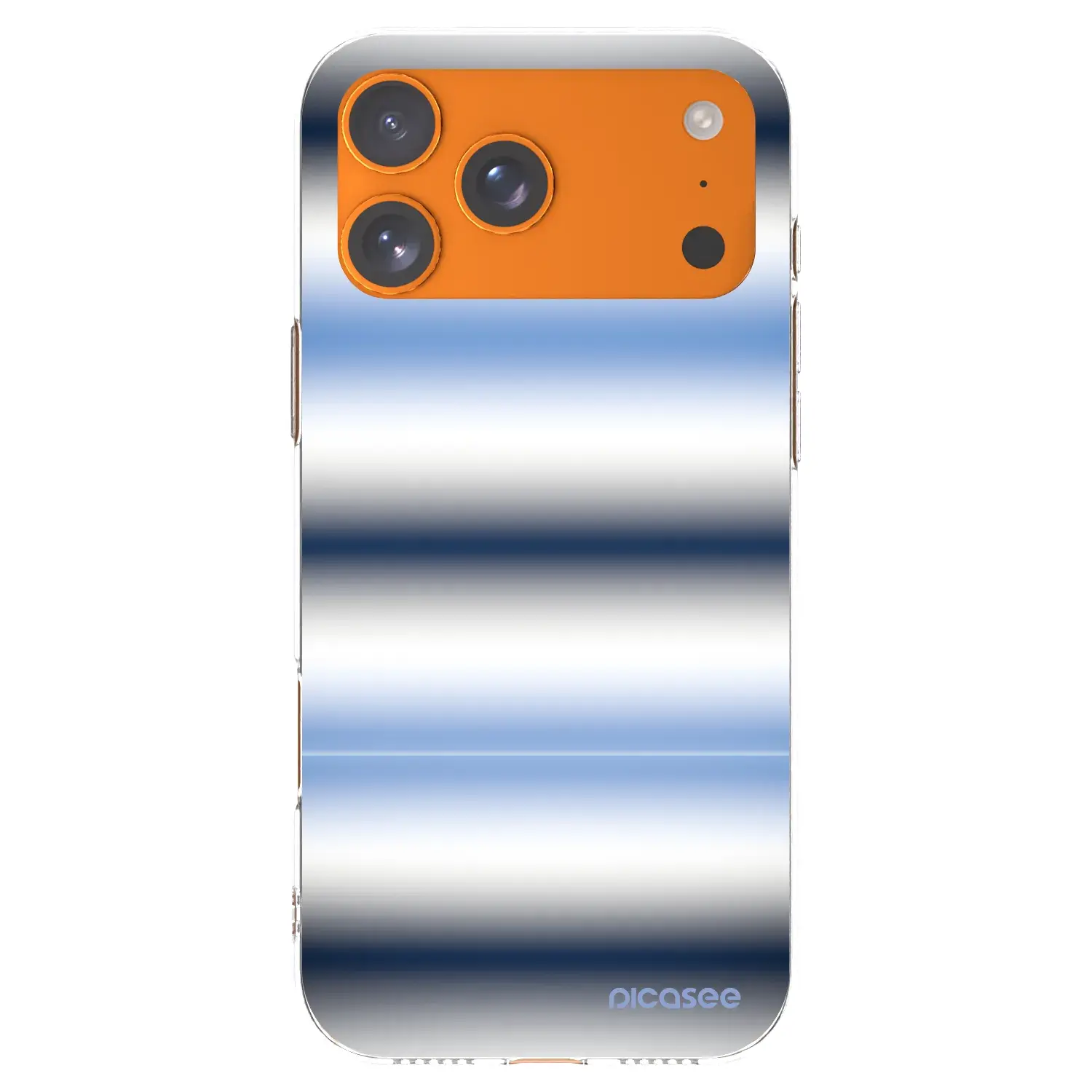 Silikonový průhledný obal pro Apple iPhone 17 Pro Max - Static Lines