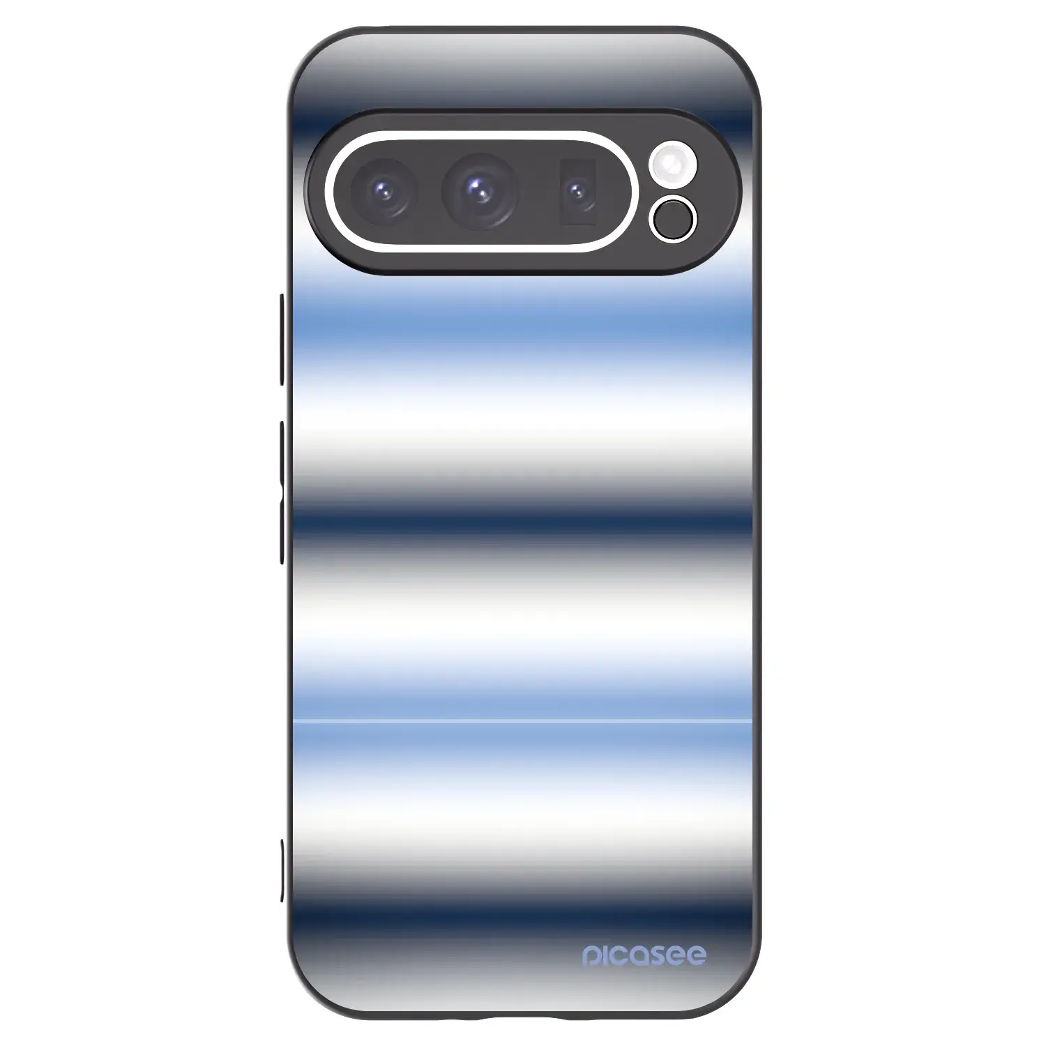 Silikonový černý obal pro Google Pixel 9 Pro XL - Static Lines